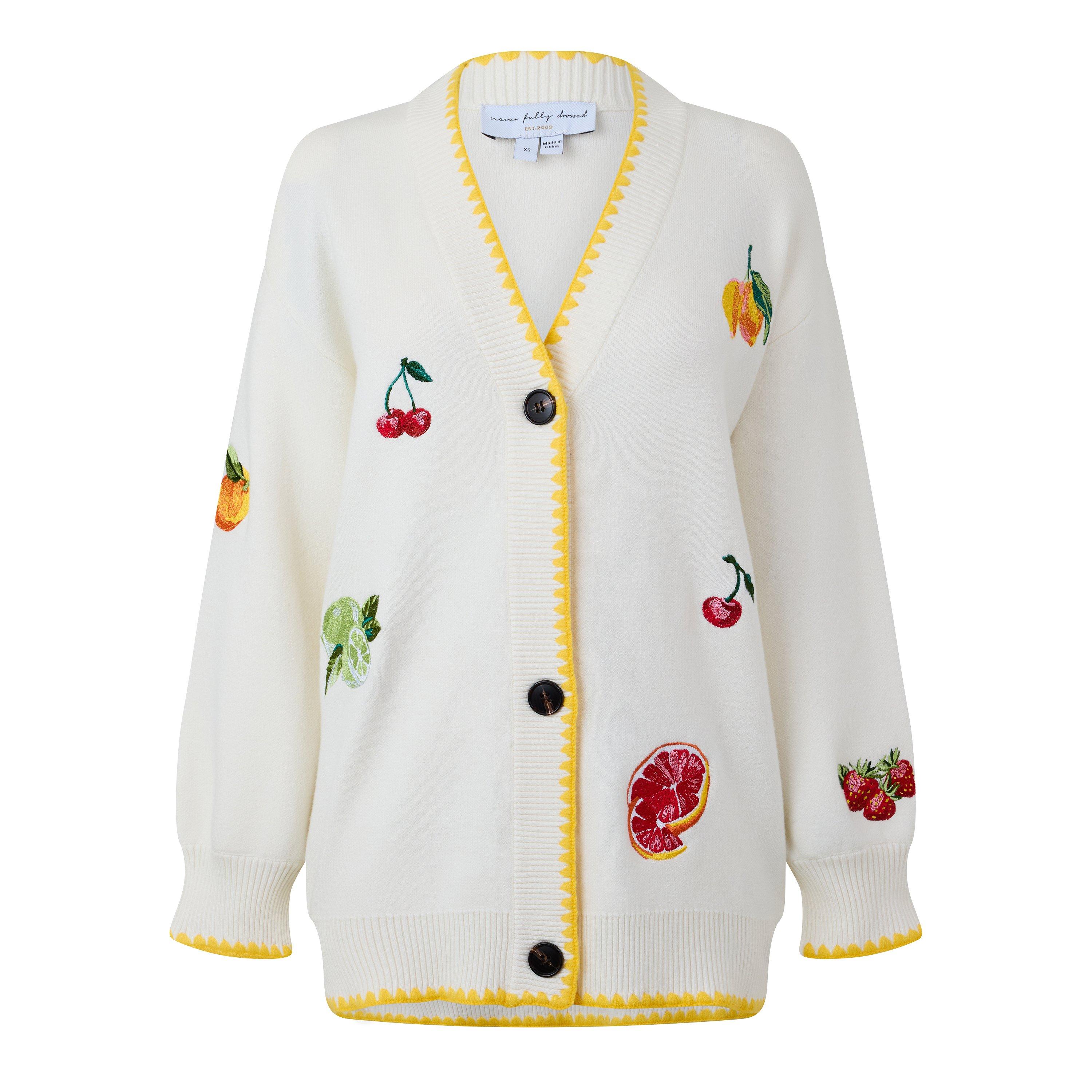 Never Fully Dressed Women's Cardigan - Cream - 14 (L)