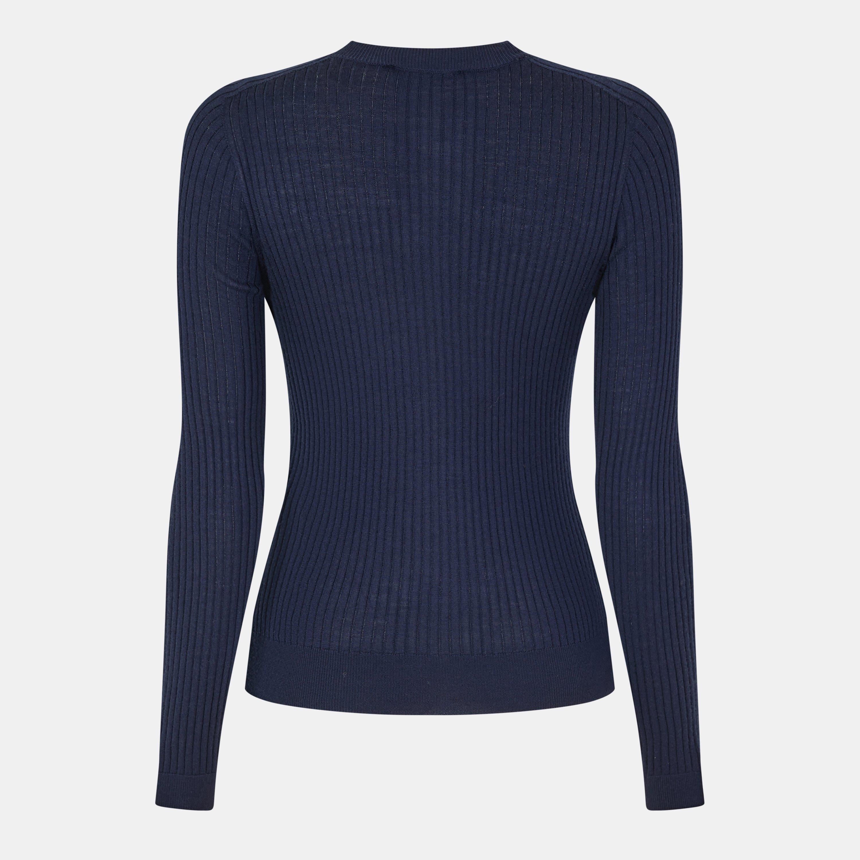 Marineblau - Lacoste - Tricot Crew Neck Jumper - 2