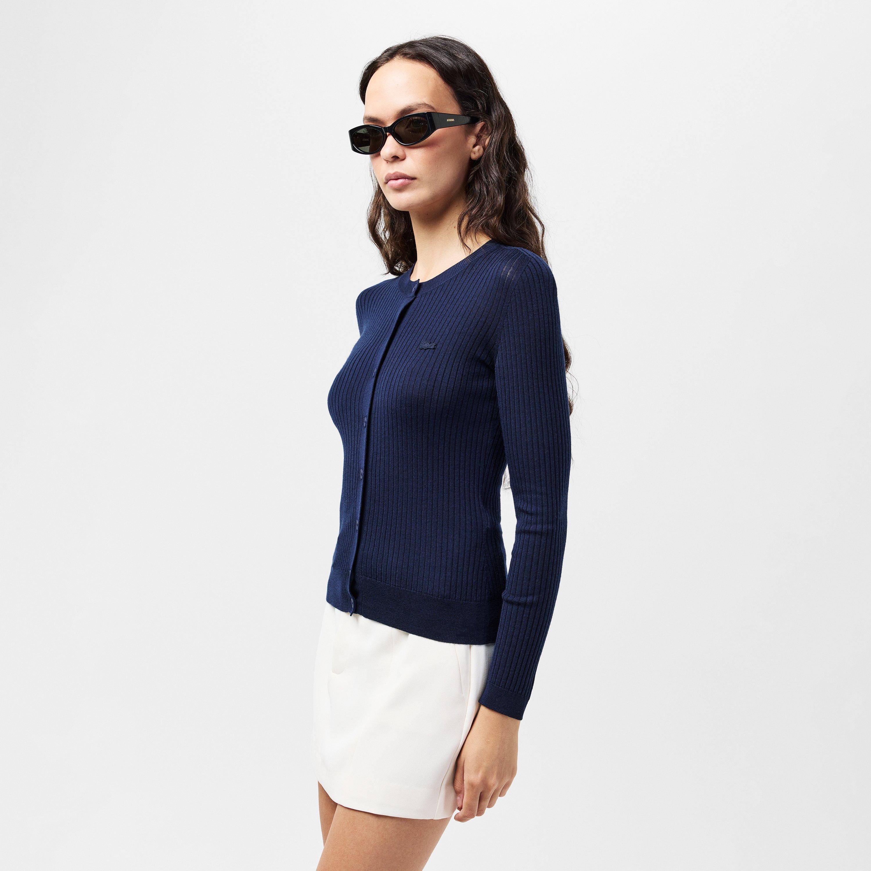Marineblau - Lacoste - Tricot Crew Neck Jumper - 3