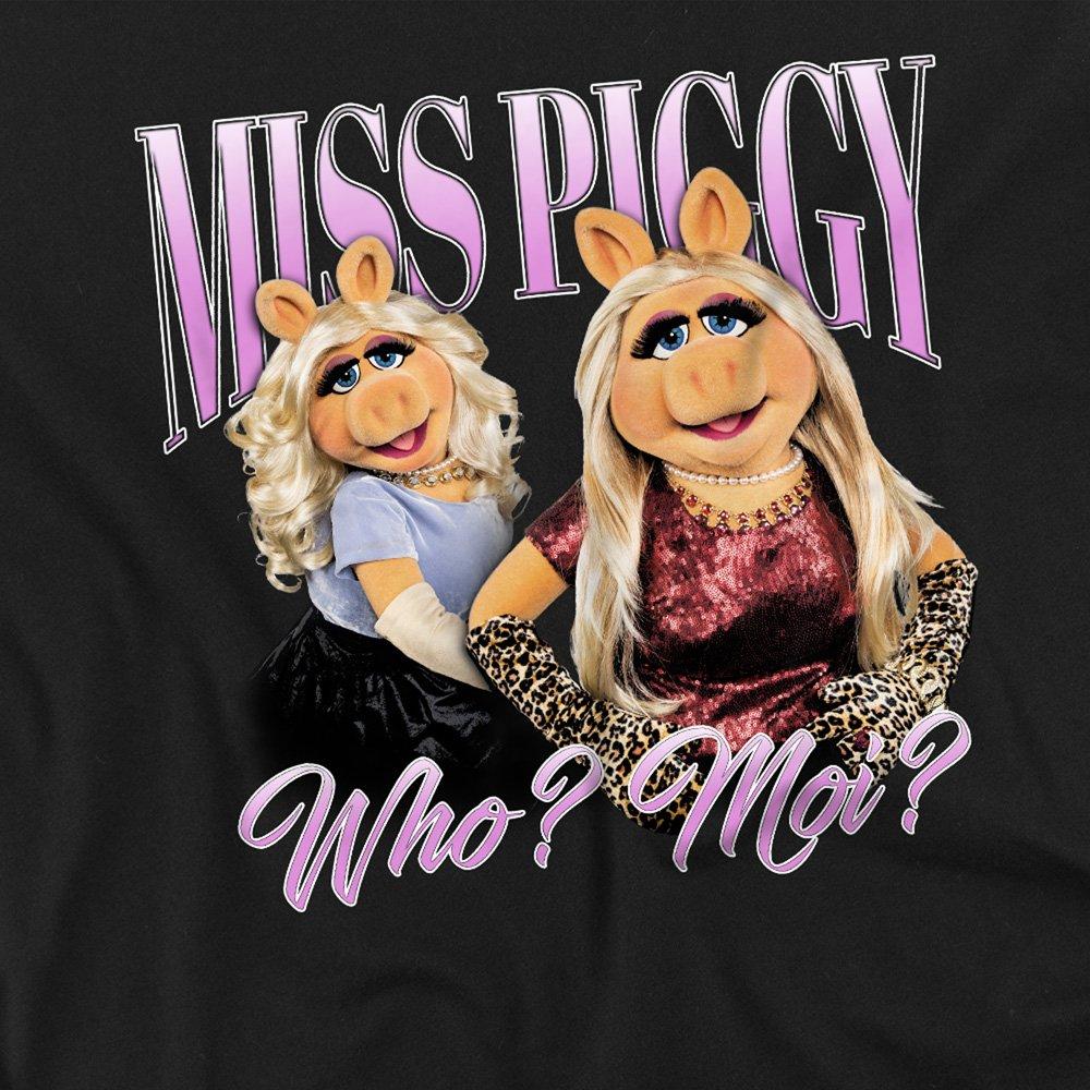 Black - Disney - Muppets Miss Piggy Bootleg Long Sleeve T-Shirt Bl - 2