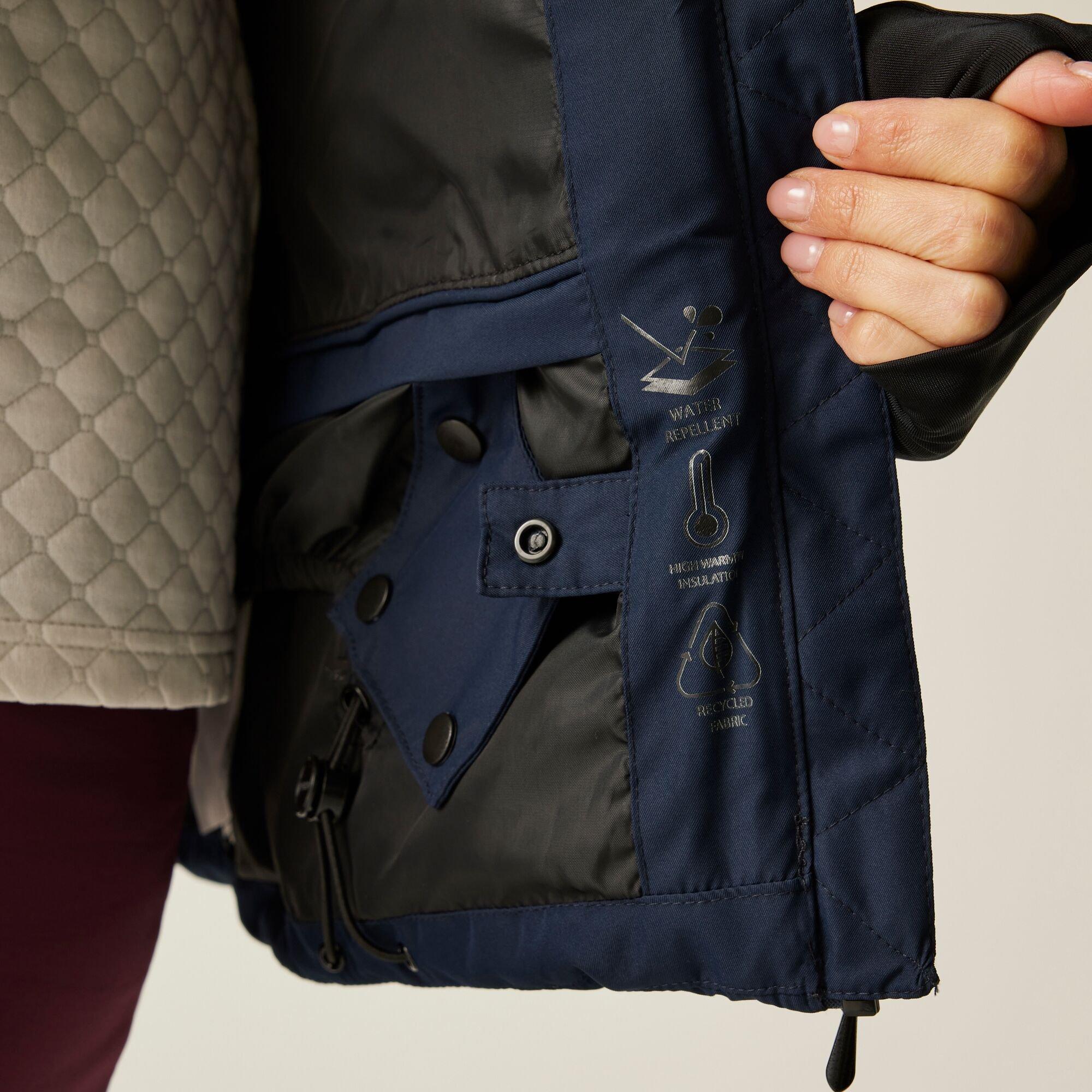 Navy - Dare 2b - Women's Glacier Insulated Waterproof Jacket - 4