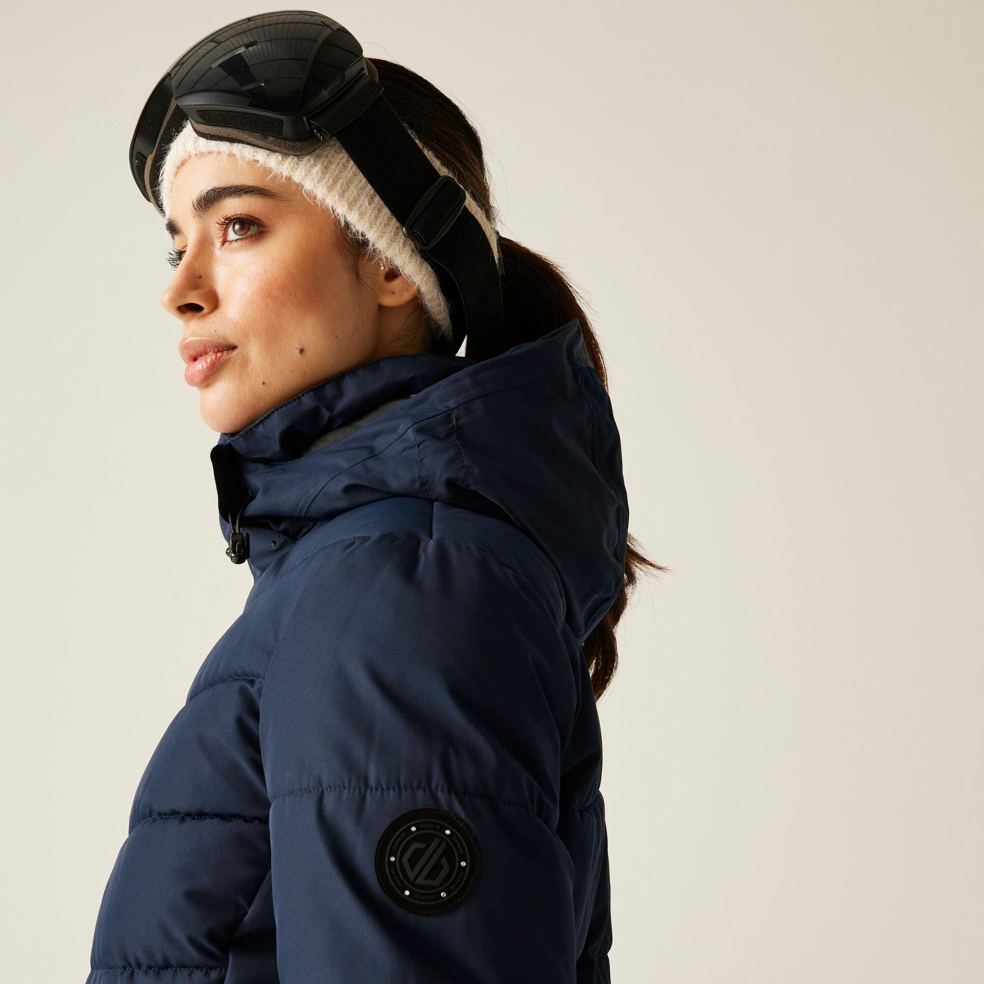 Navy - Dare 2b - Women's Glacier Insulated Waterproof Jacket - 8