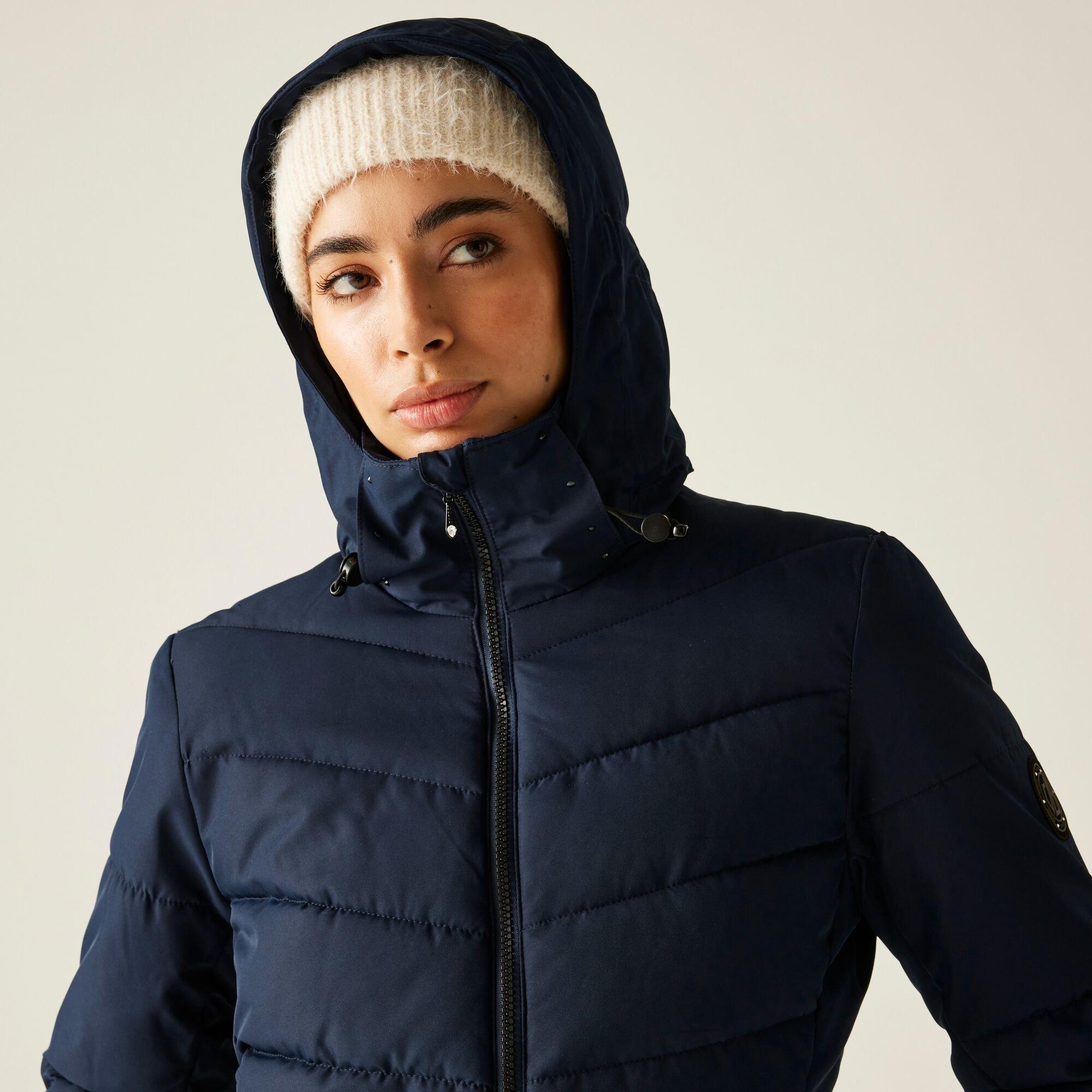 Navy - Dare 2b - Women's Glacier Insulated Waterproof Jacket - 9