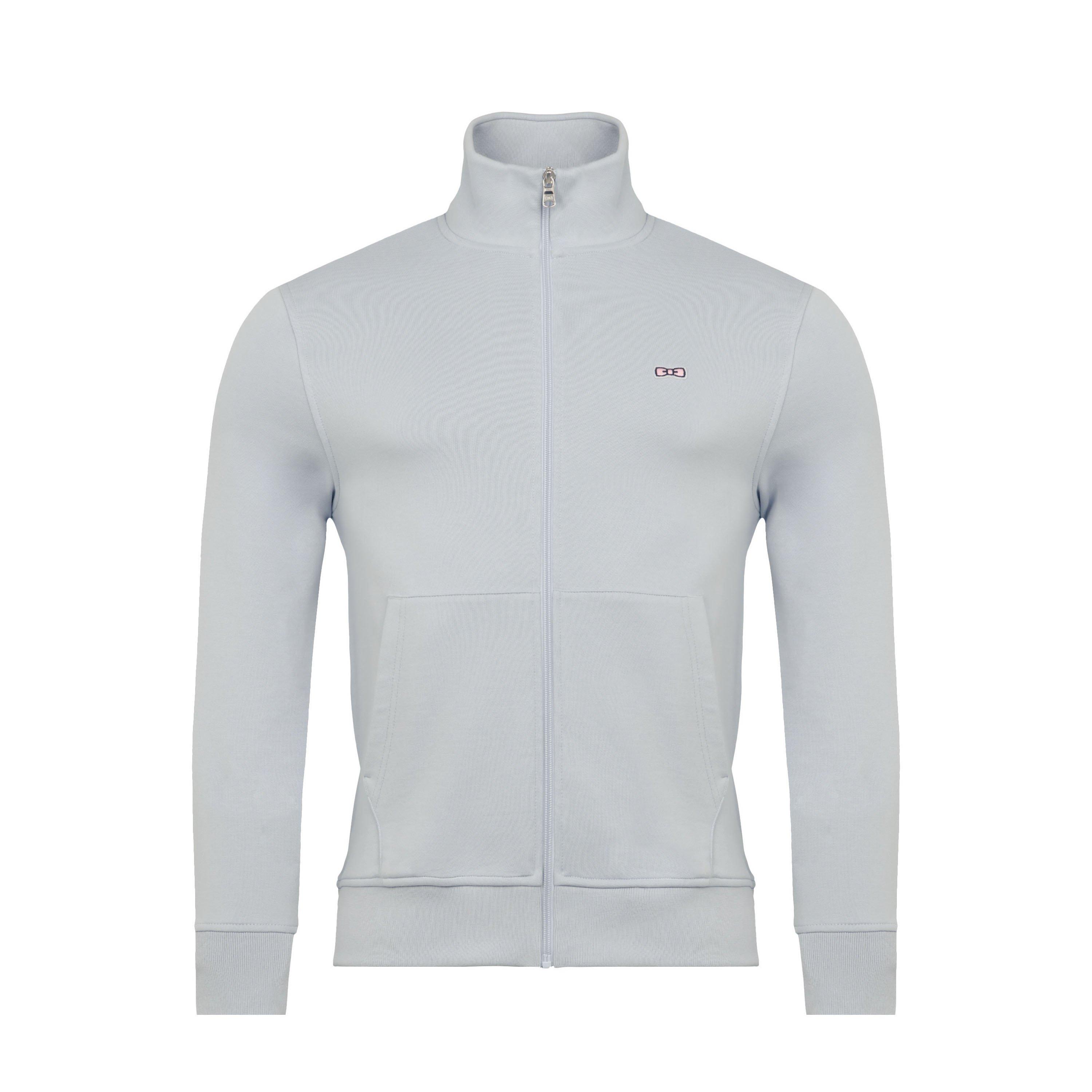 Blc6 - Eden Park - Green zipped sweatshirt, stand-up collar - 1