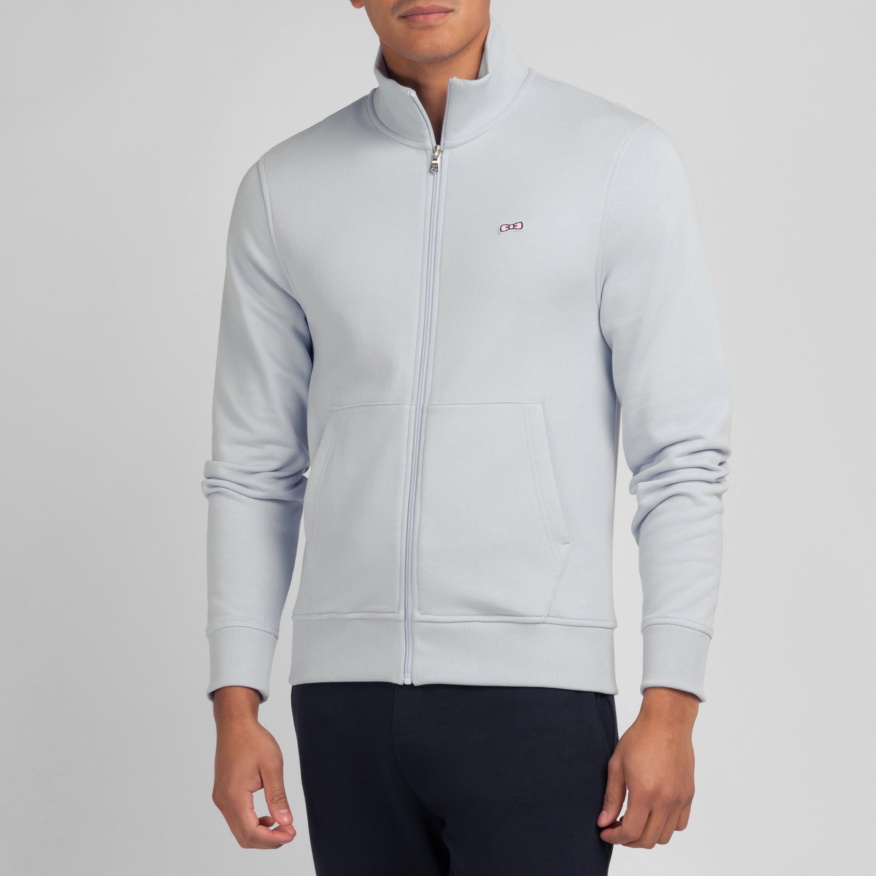 Blc6 - Eden Park - Green zipped sweatshirt, stand-up collar - 2