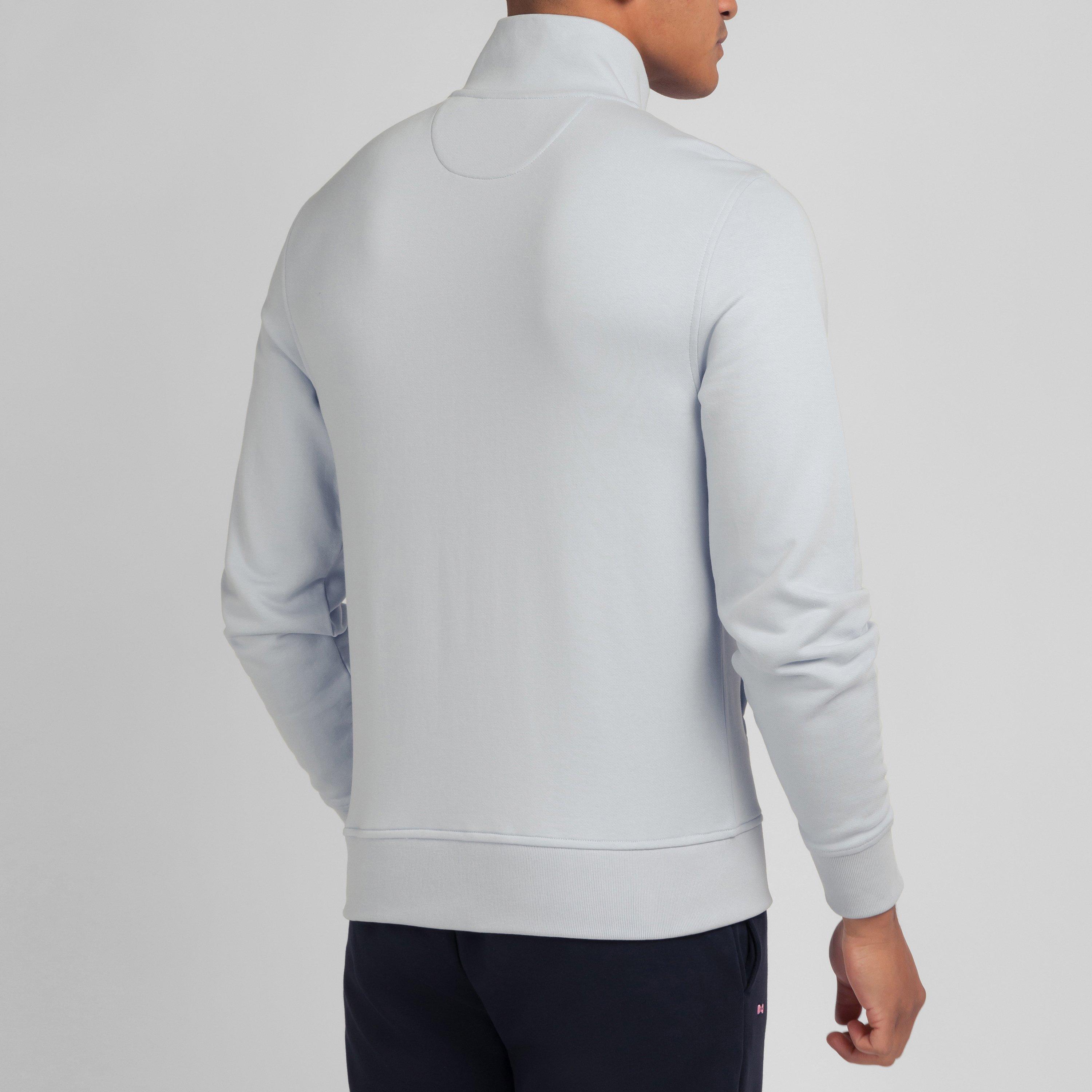 Blc6 - Eden Park - Green zipped sweatshirt, stand-up collar - 3