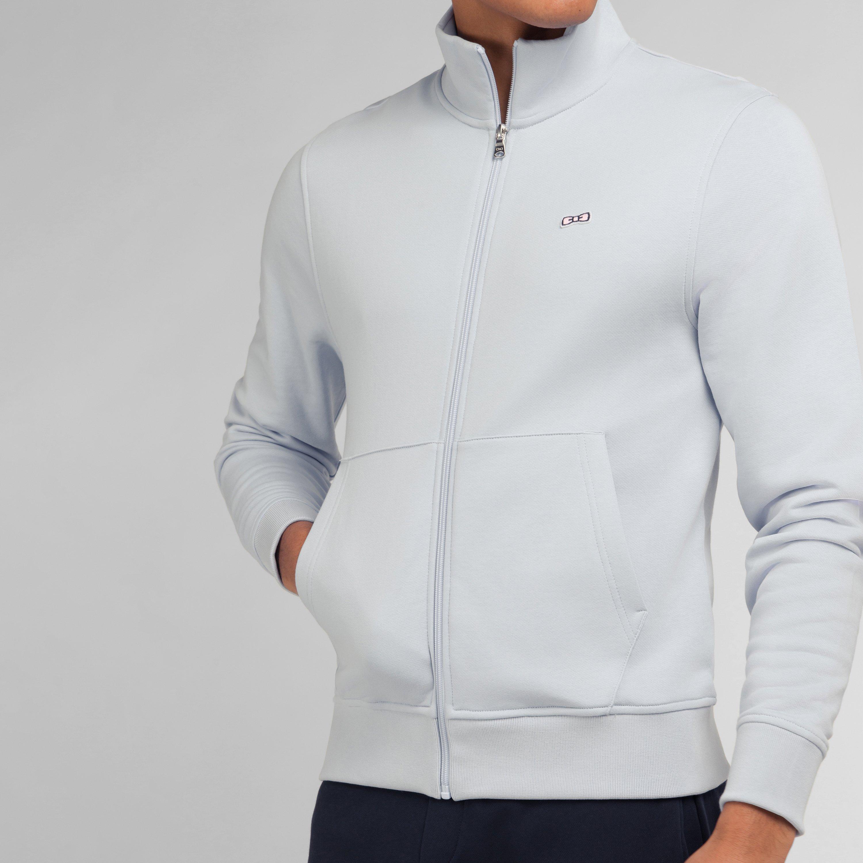 Blc6 - Eden Park - Green zipped sweatshirt, stand-up collar - 4