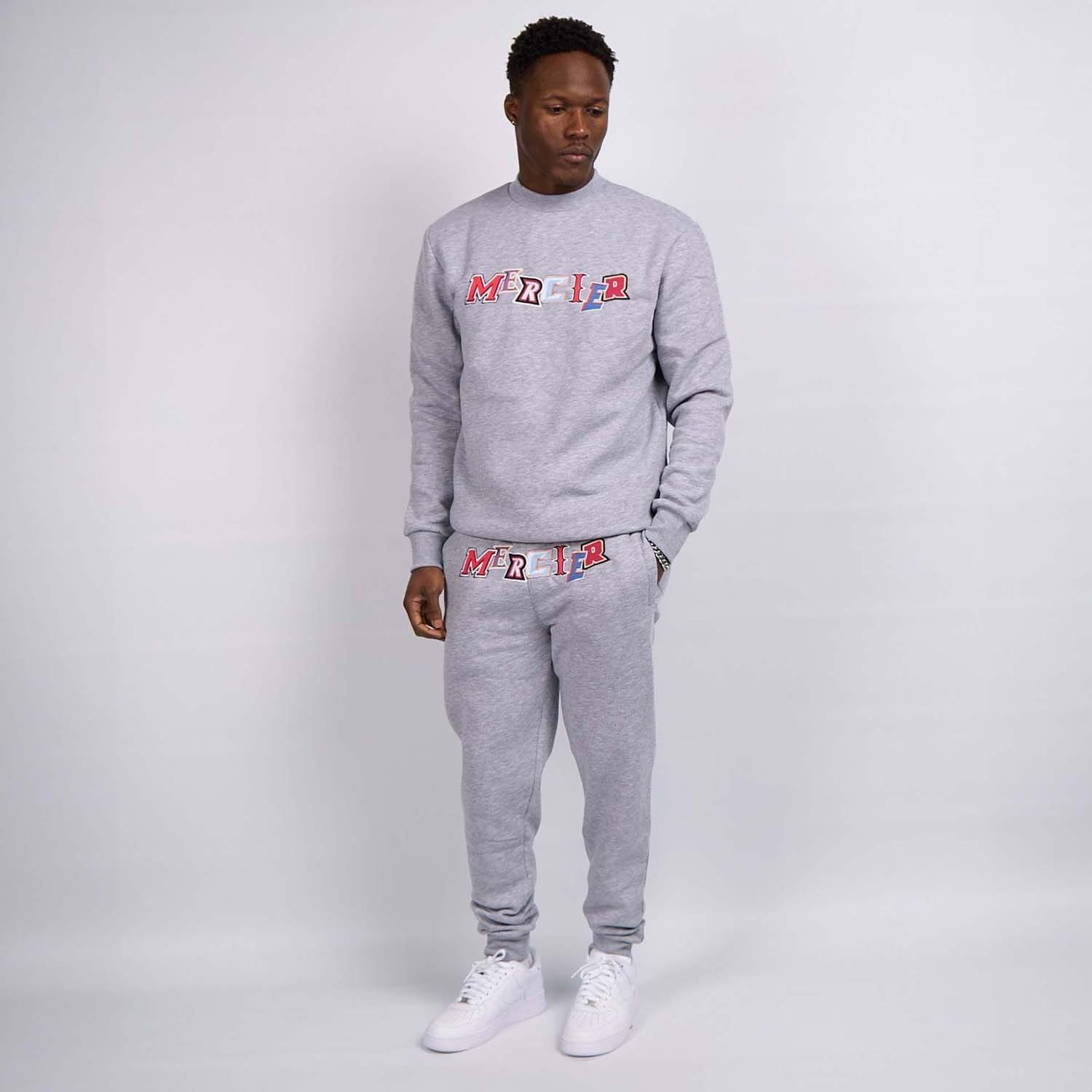 Grey Marl - Mercier - Anonymous Crewneck Sweatshirt - 2