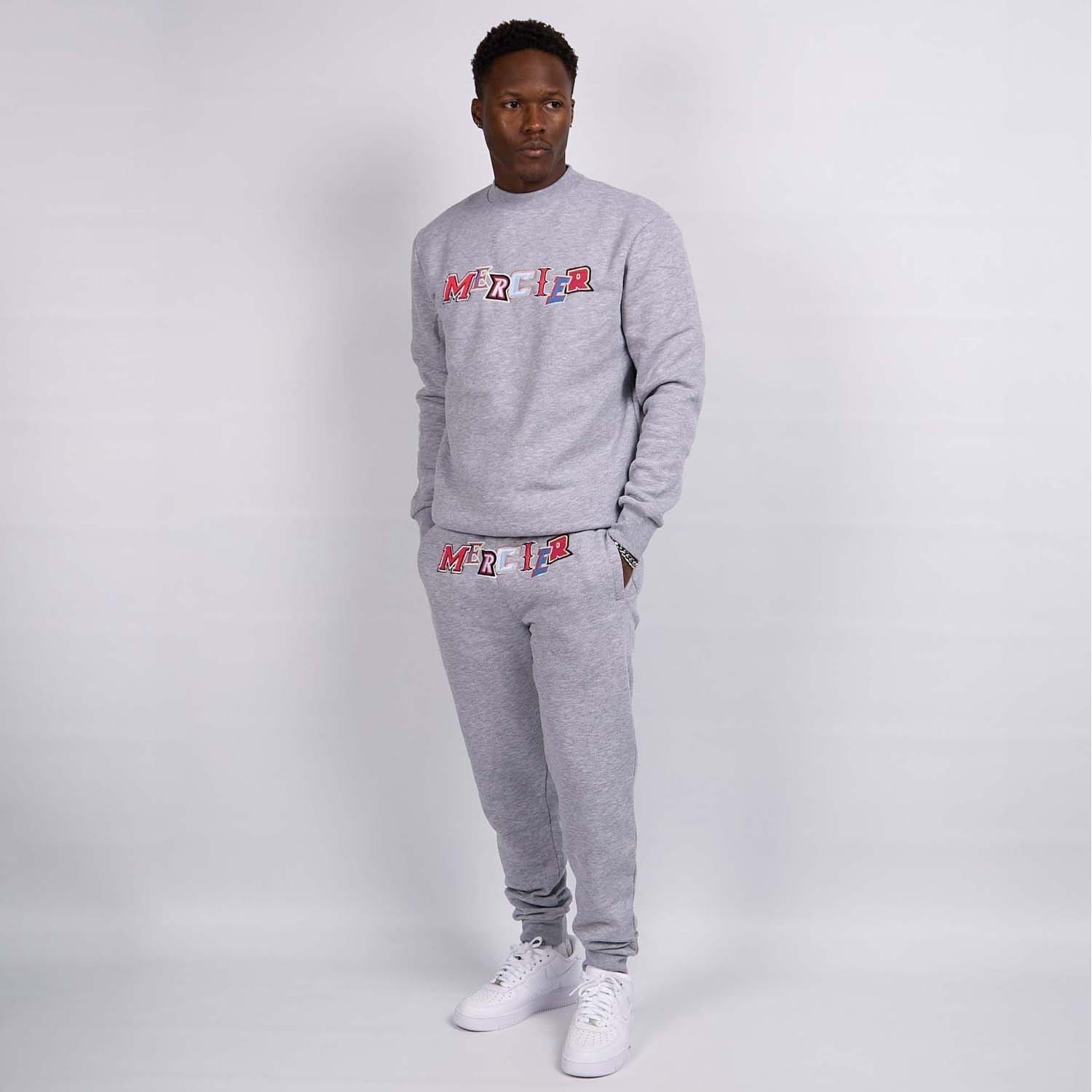 Grey Marl - Mercier - Anonymous Crewneck Sweatshirt - 4