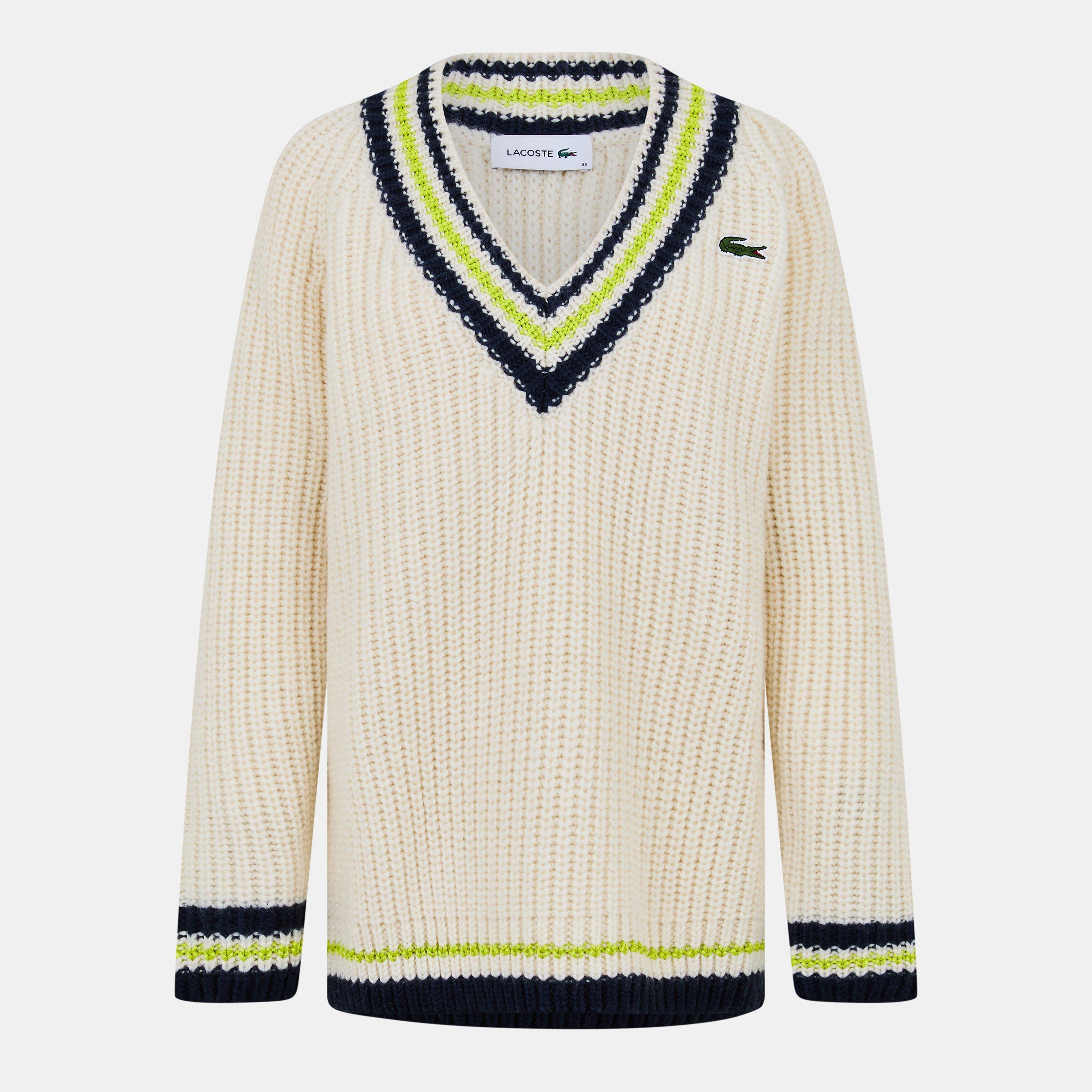 Lacoste Women's Lapland/Abysm Tricot Crew Neck Jumper - 10 (38)