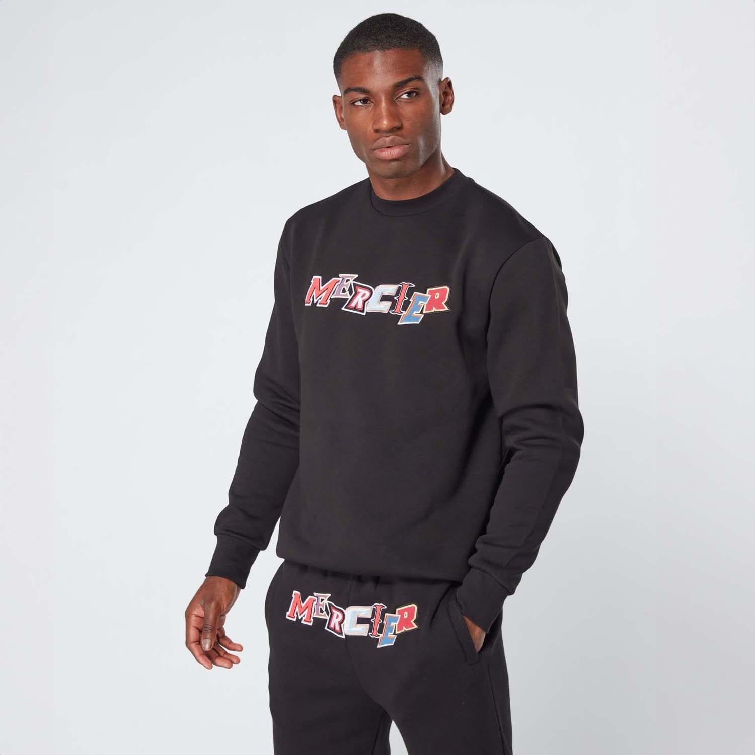 Black - Mercier - Anonymous Crewneck Sweatshirt - 7