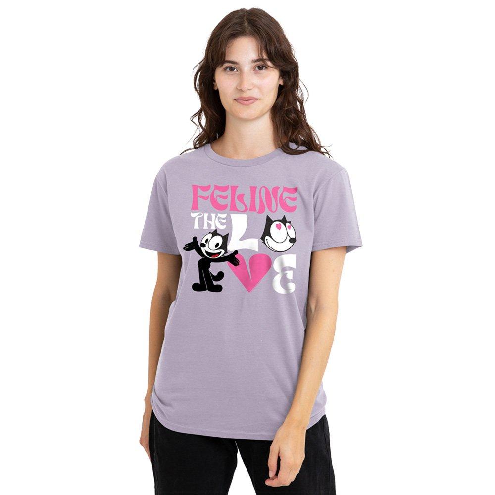 Universal Felix The Cat Feline The Love T-Shirt Soft Lavend