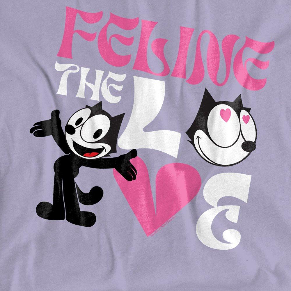 Lavender - Universal - Felix The Cat Feline The Love T-Shirt Soft Lavend - 2