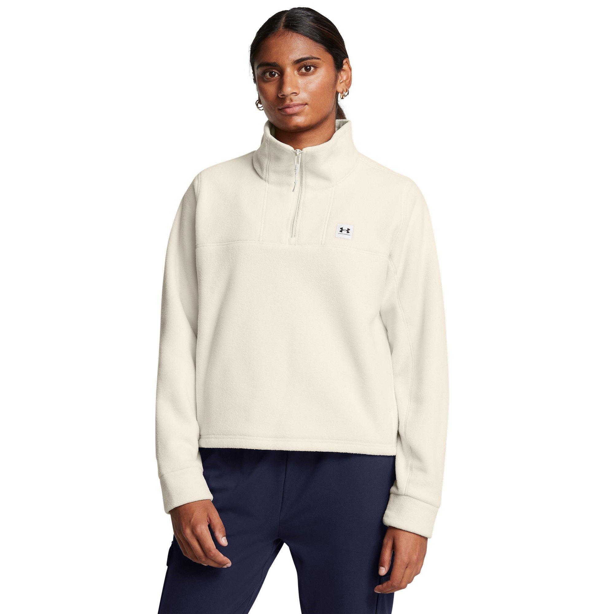 Hvid - Under Armour - Expanse quarter Zip Fleece - 2