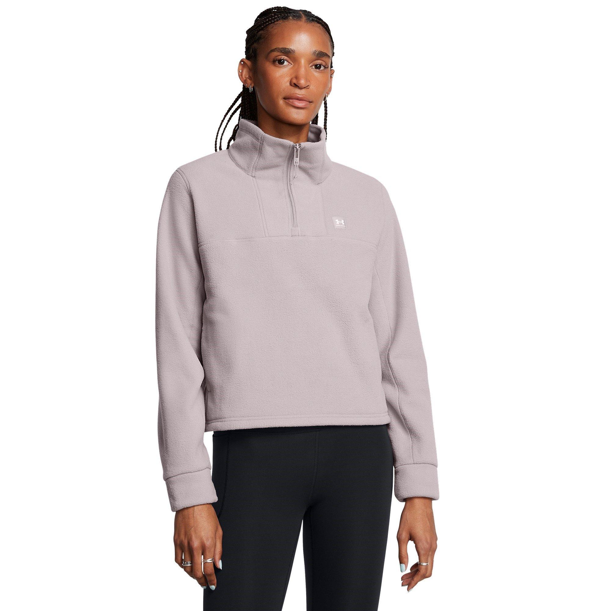 Gray - Under Armour - Expanse quarter Zip Fleece - 2