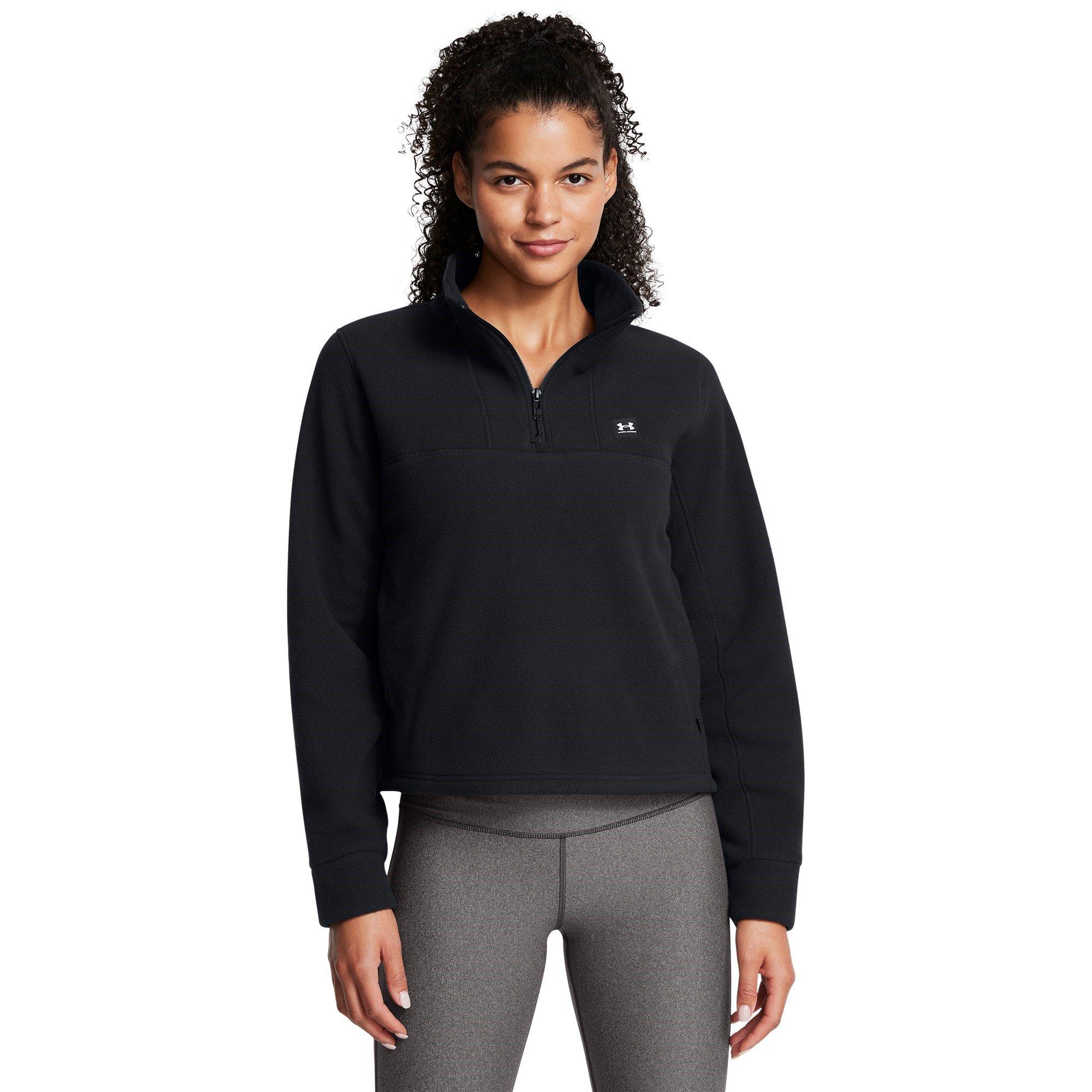Zwart - Under Armour - Women's Expanse 1/4 Zip Fleece - 3