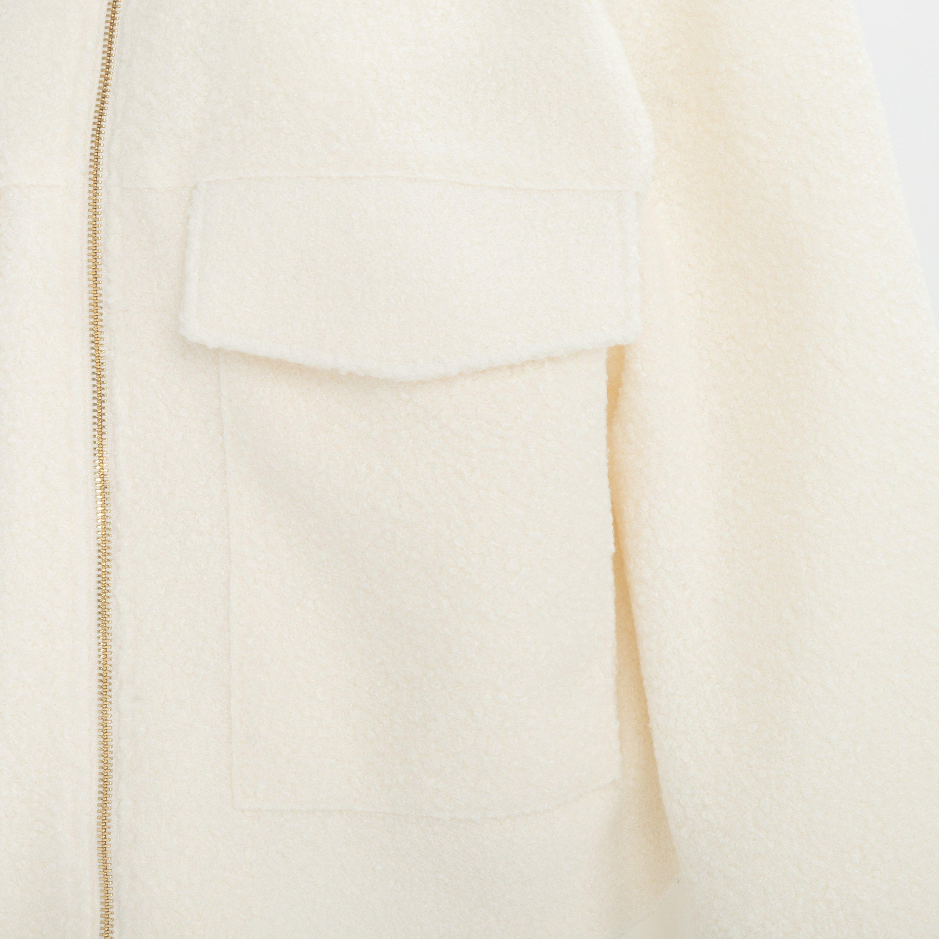 Kremasto - Firetrap - Short Boucle Shearling Jacket - 5