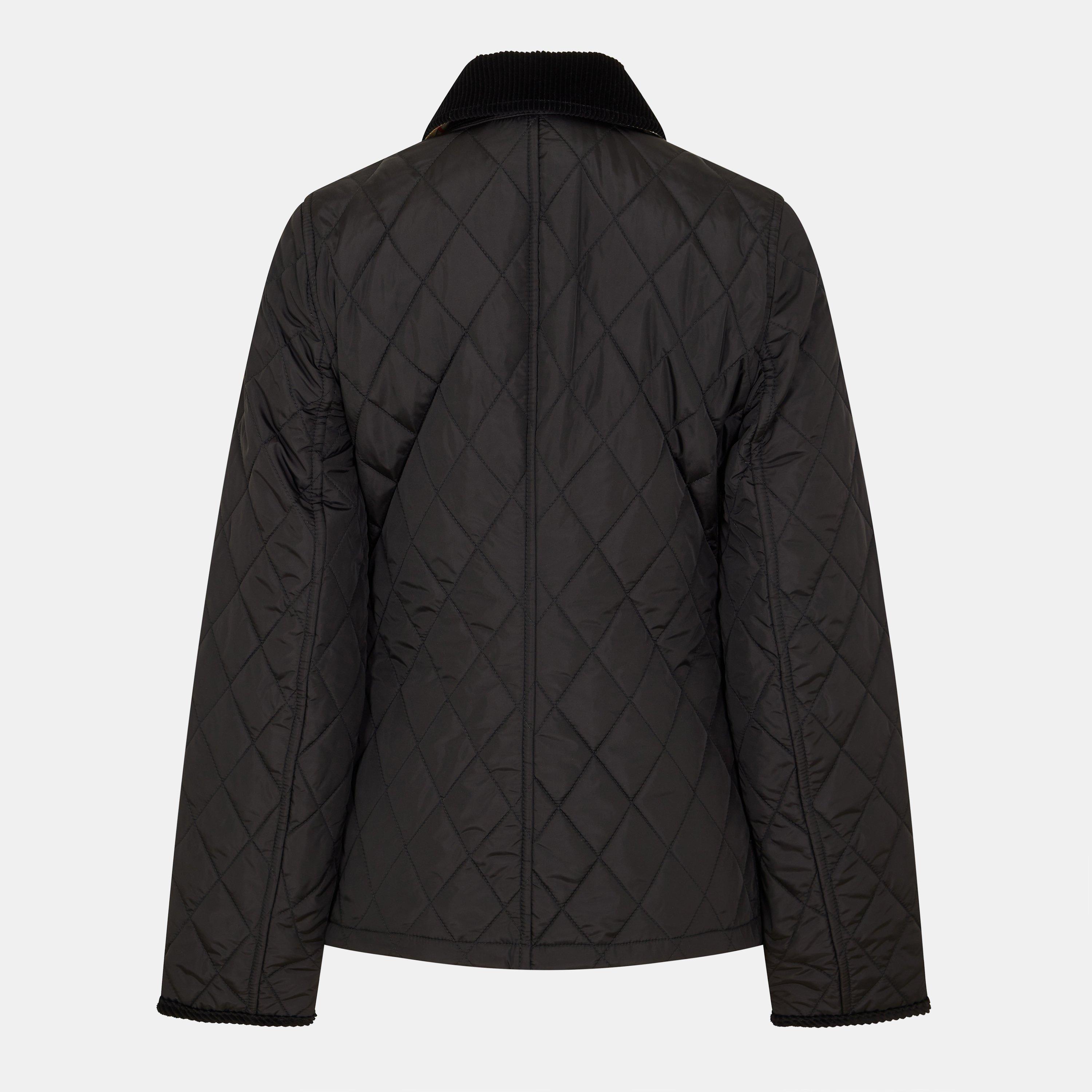 Blk/SIC - Burberry - Women's Dorset Quilted Jacket - 2