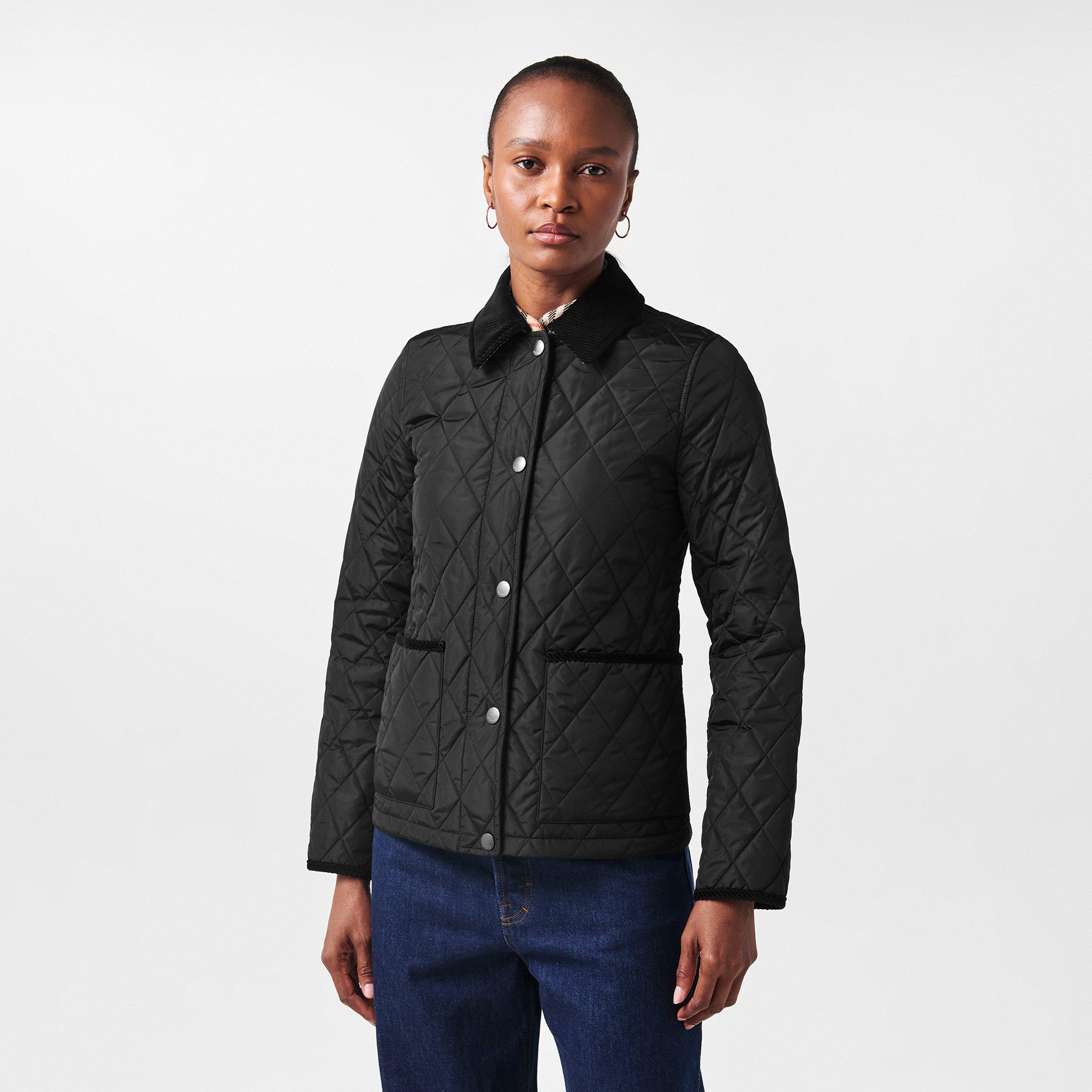 Blk/SIC - Burberry - Women's Dorset Quilted Jacket - 3