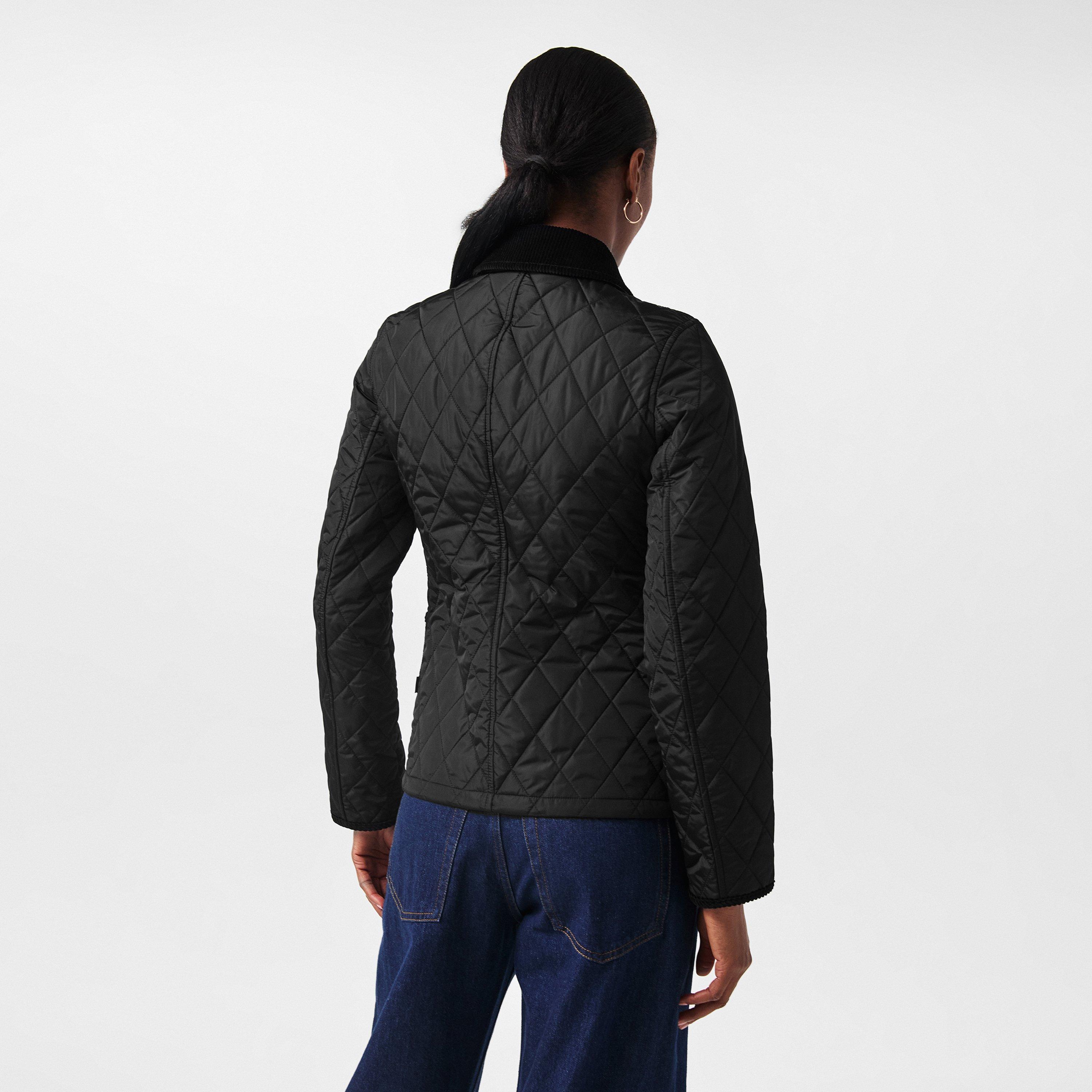 Blk/SIC - Burberry - Women's Dorset Quilted Jacket - 4