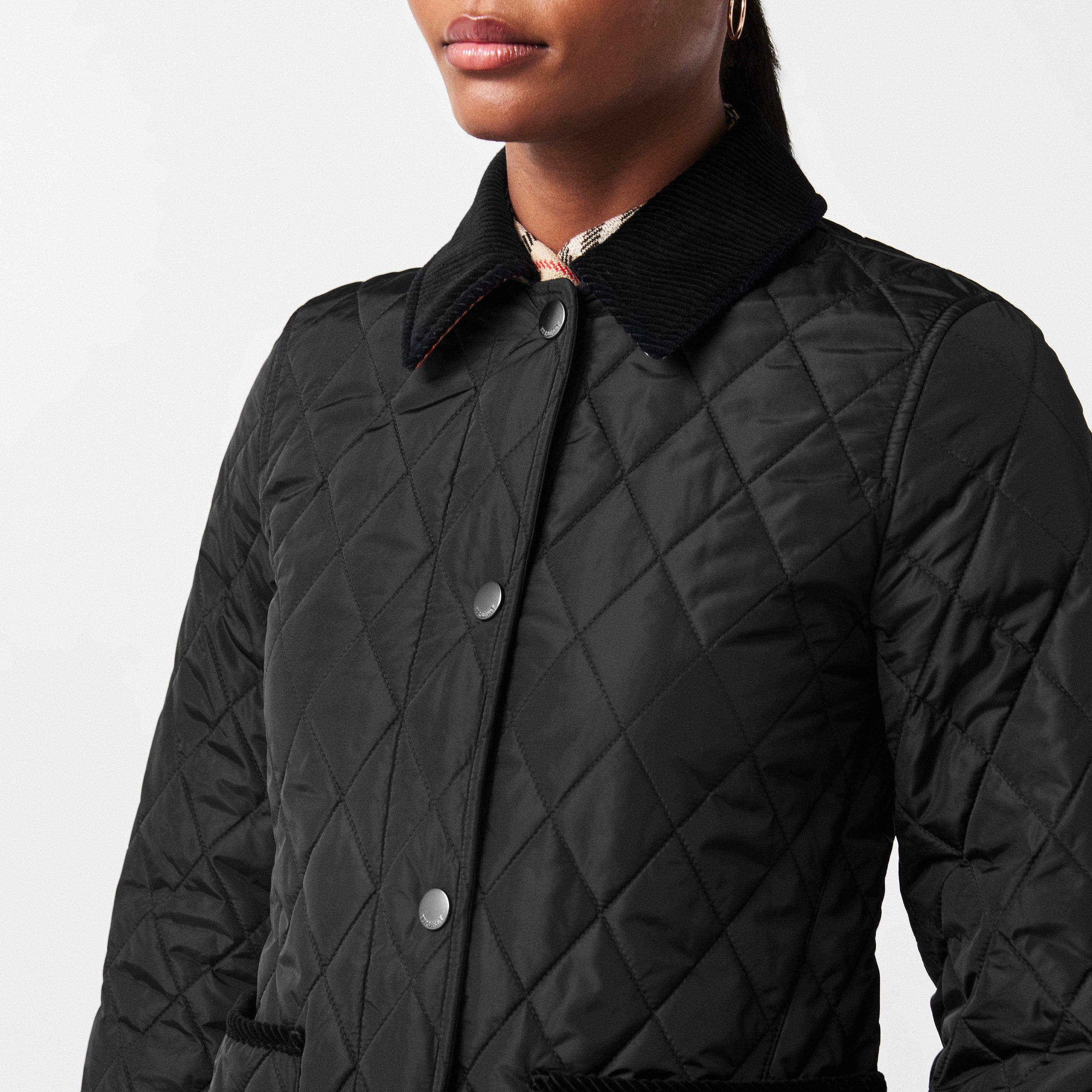 Blk/SIC - Burberry - Women's Dorset Quilted Jacket - 5