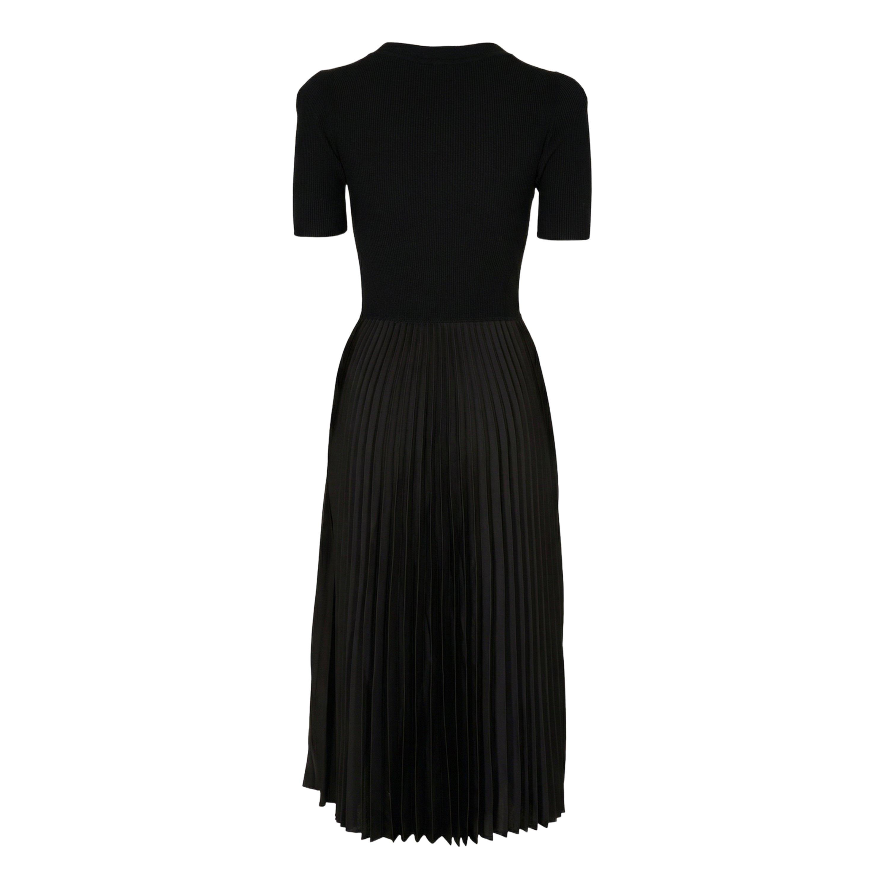 Black - Boss - Boss Fadridi 10269498 01 Full Zip Knitted Top Womens - 2