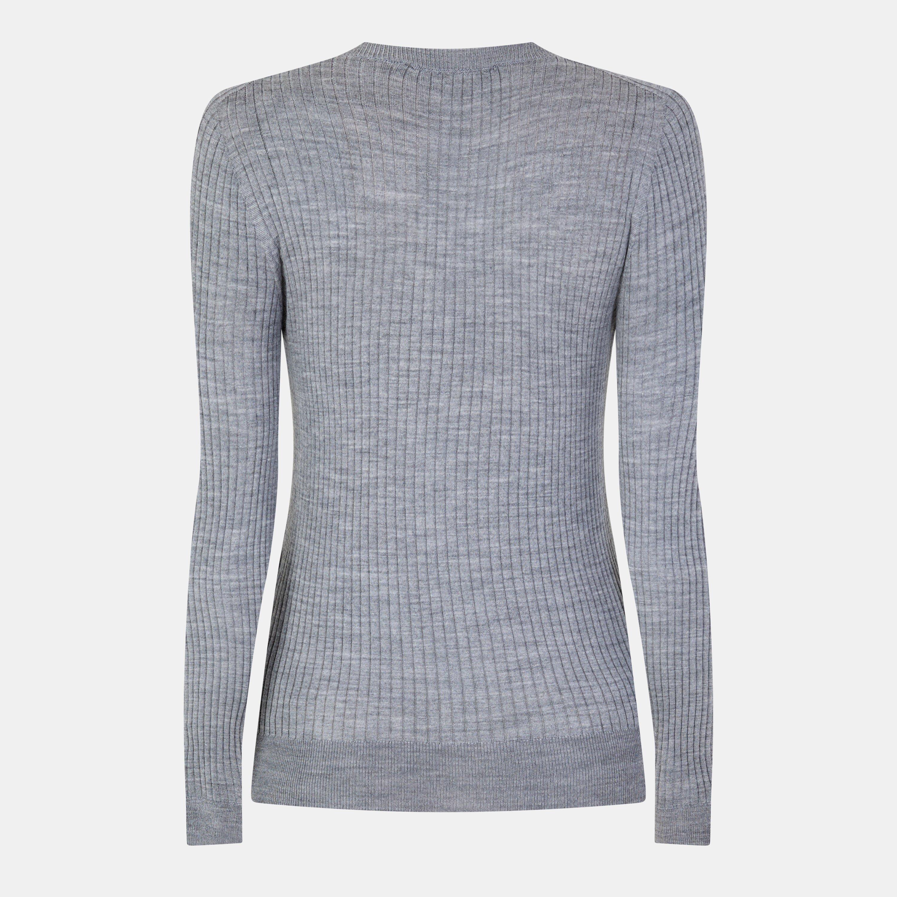 Silver Chine - Lacoste - Tricot Crew Neck Jumper - 2