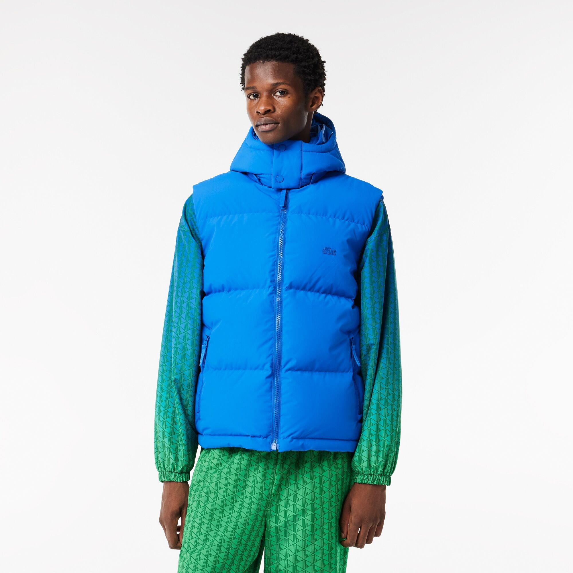 Lacoste Men's Puffer Quilted Zip Through Gilet - Hilo - L