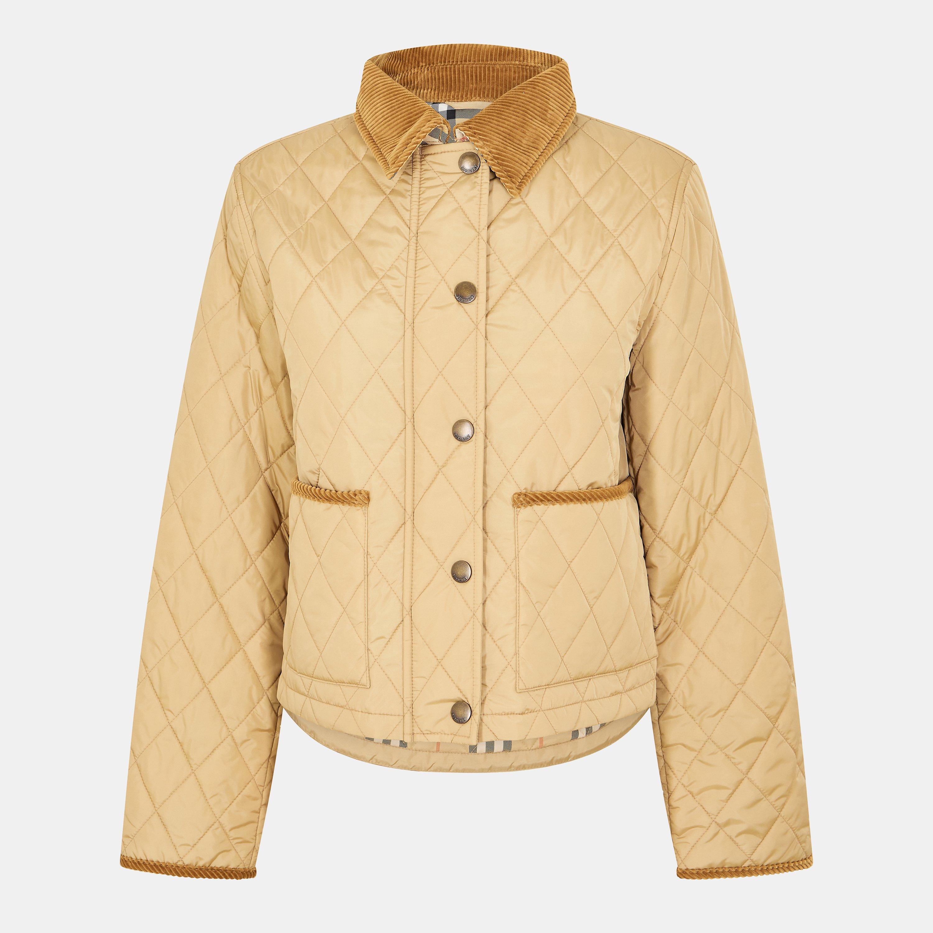 Flx/SIC - Burberry - Women's Oldham Diamond Quilted Insulated Quilted Jacket - 1