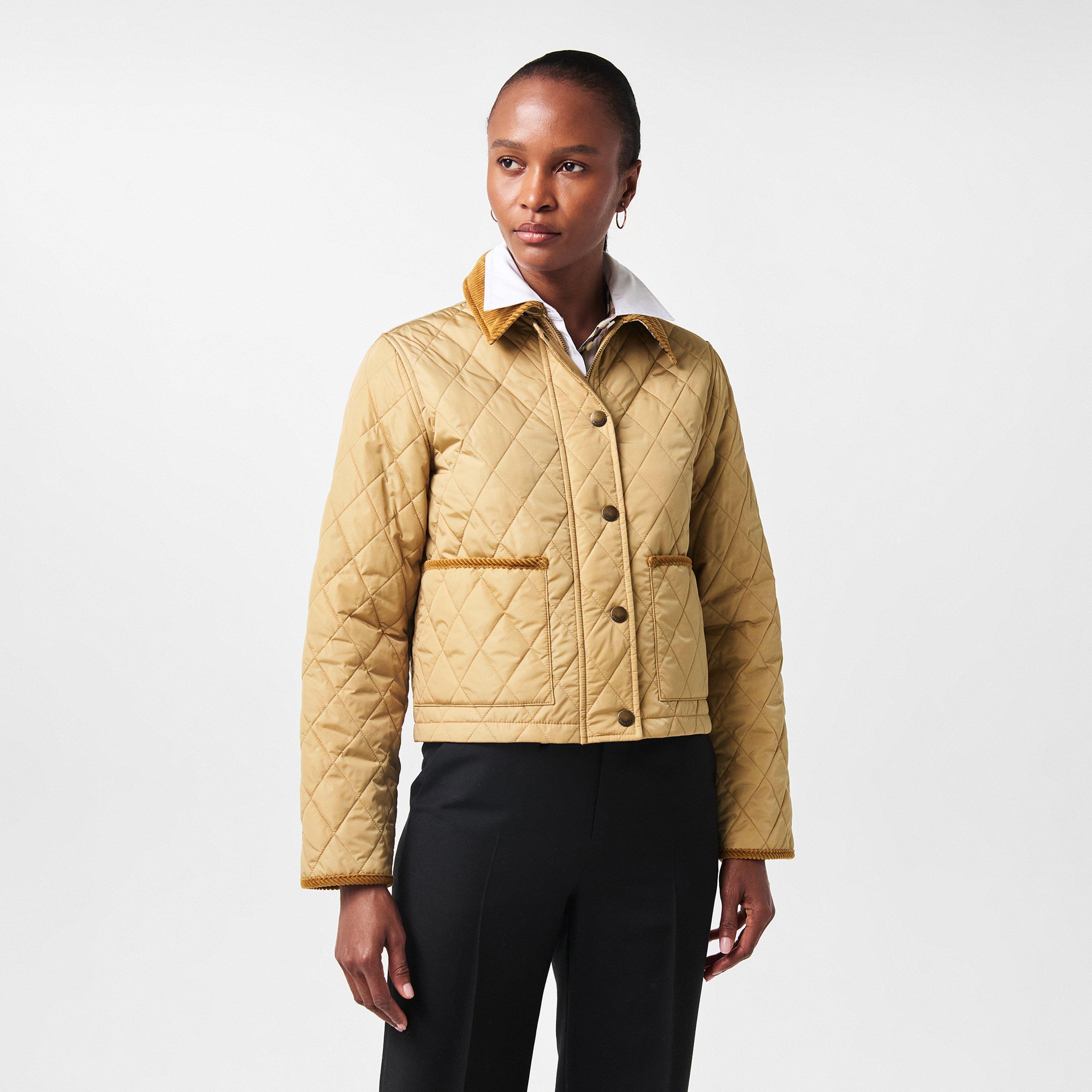 Flx/SIC - Burberry - Women's Oldham Diamond Quilted Jacket - 3