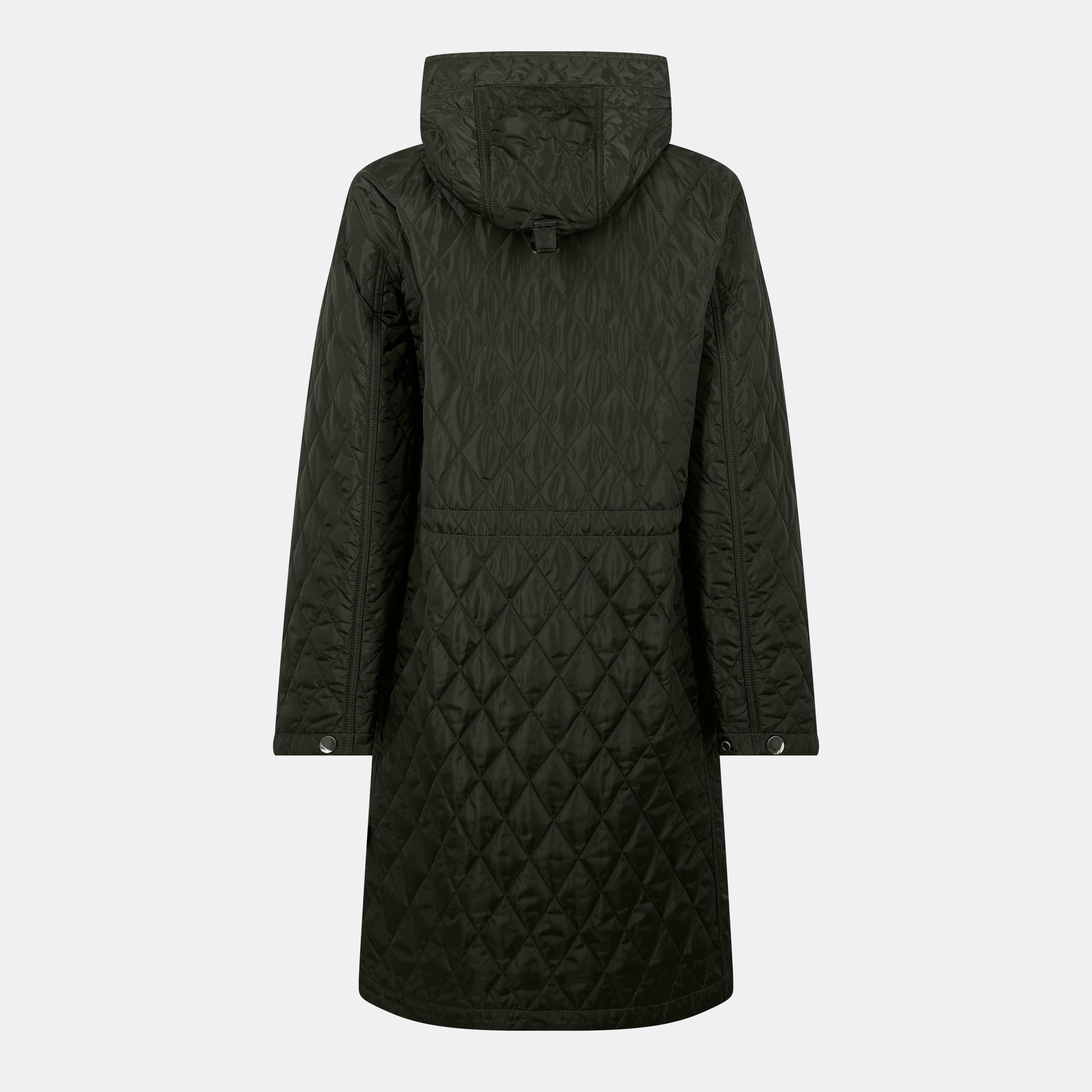 Shale - Burberry - Women's Hillgate Quilted Cropped Short Puffer Jacket - 2