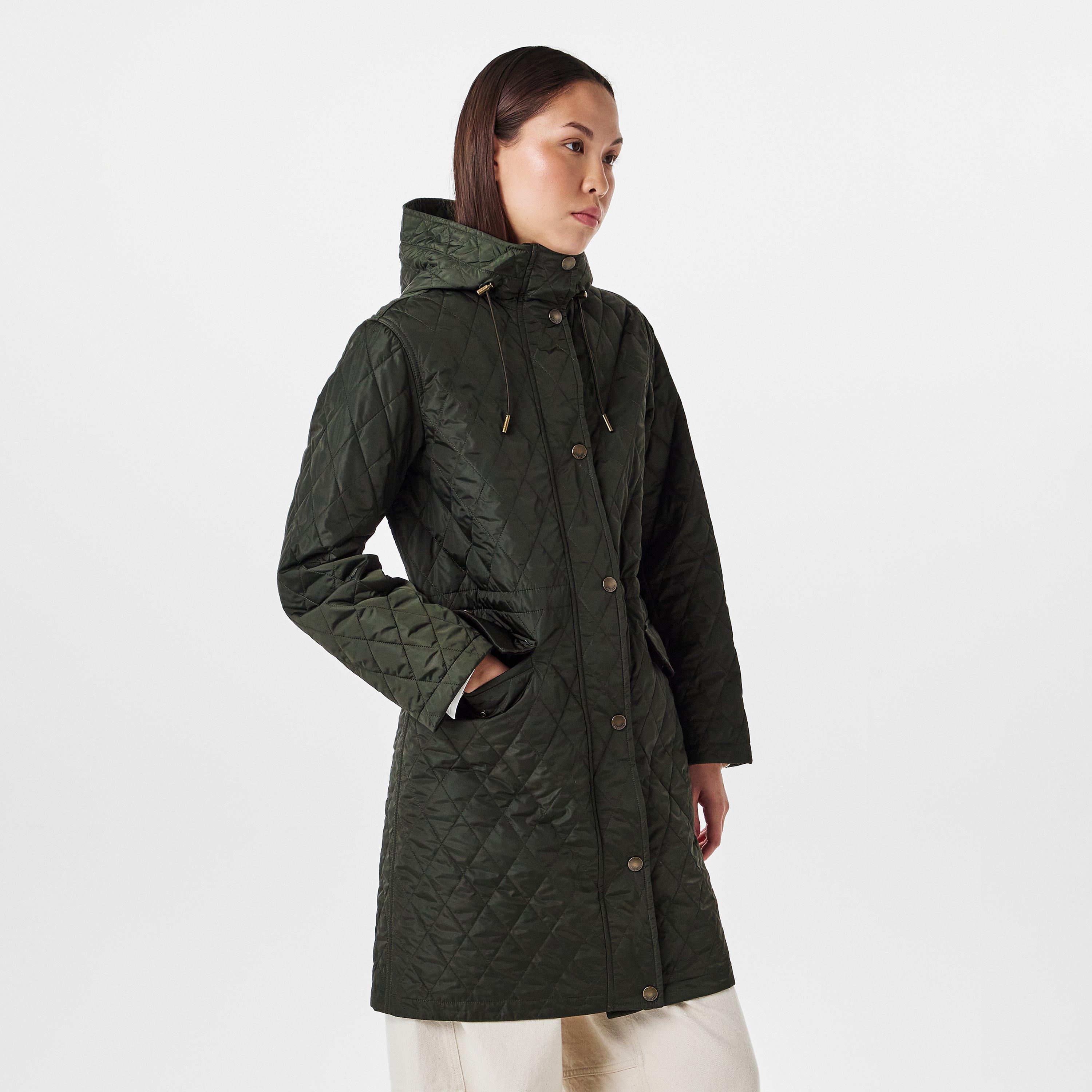 Shale - Burberry - Women's Hillgate Quilted Cropped Short Puffer Jacket - 3