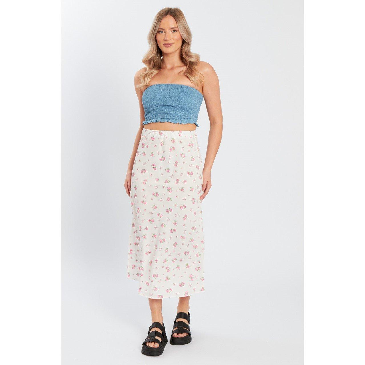 Blue - Influence - Women's Bandeau Top - 1