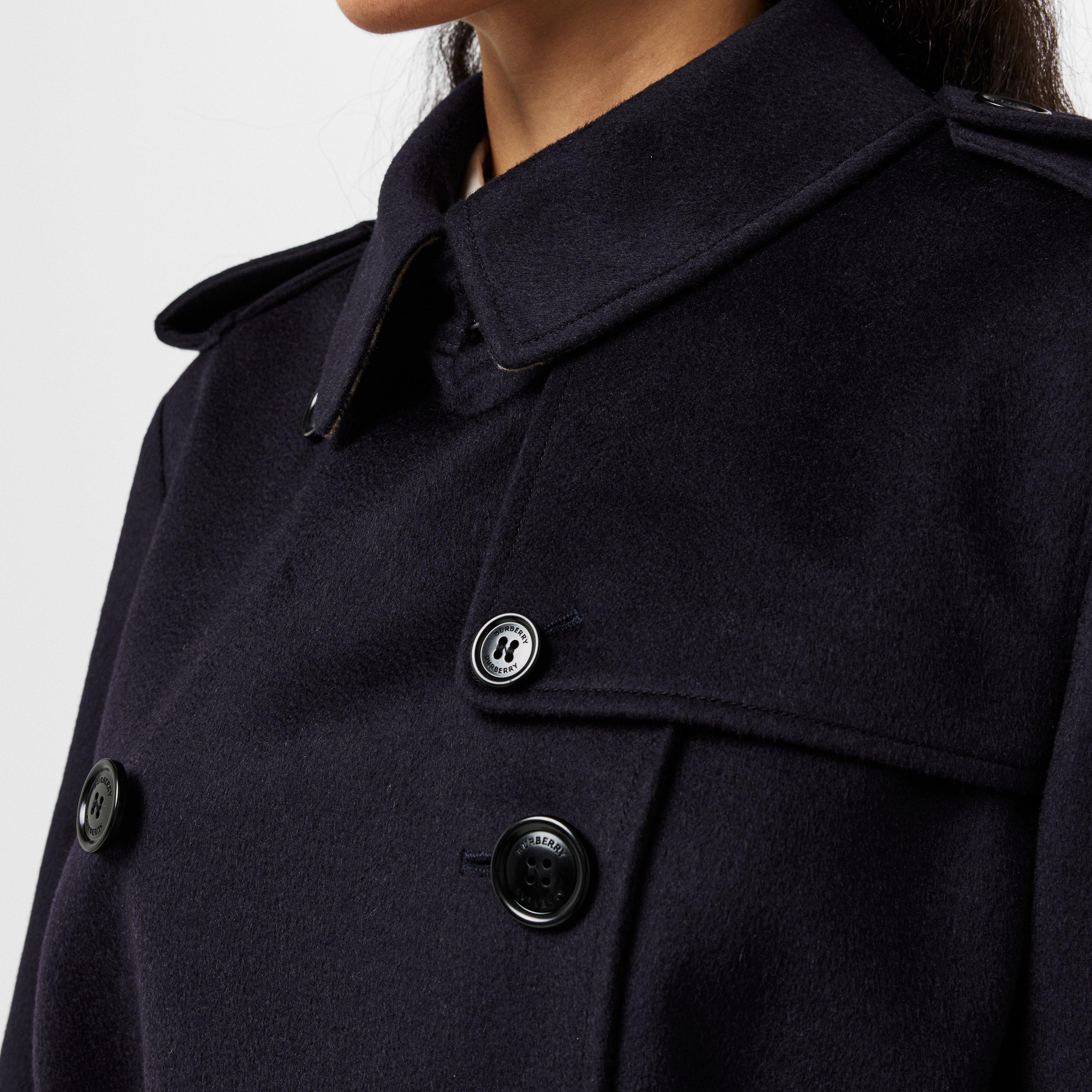 Navy - Burberry - Women's Kensington Trench Coat - 5
