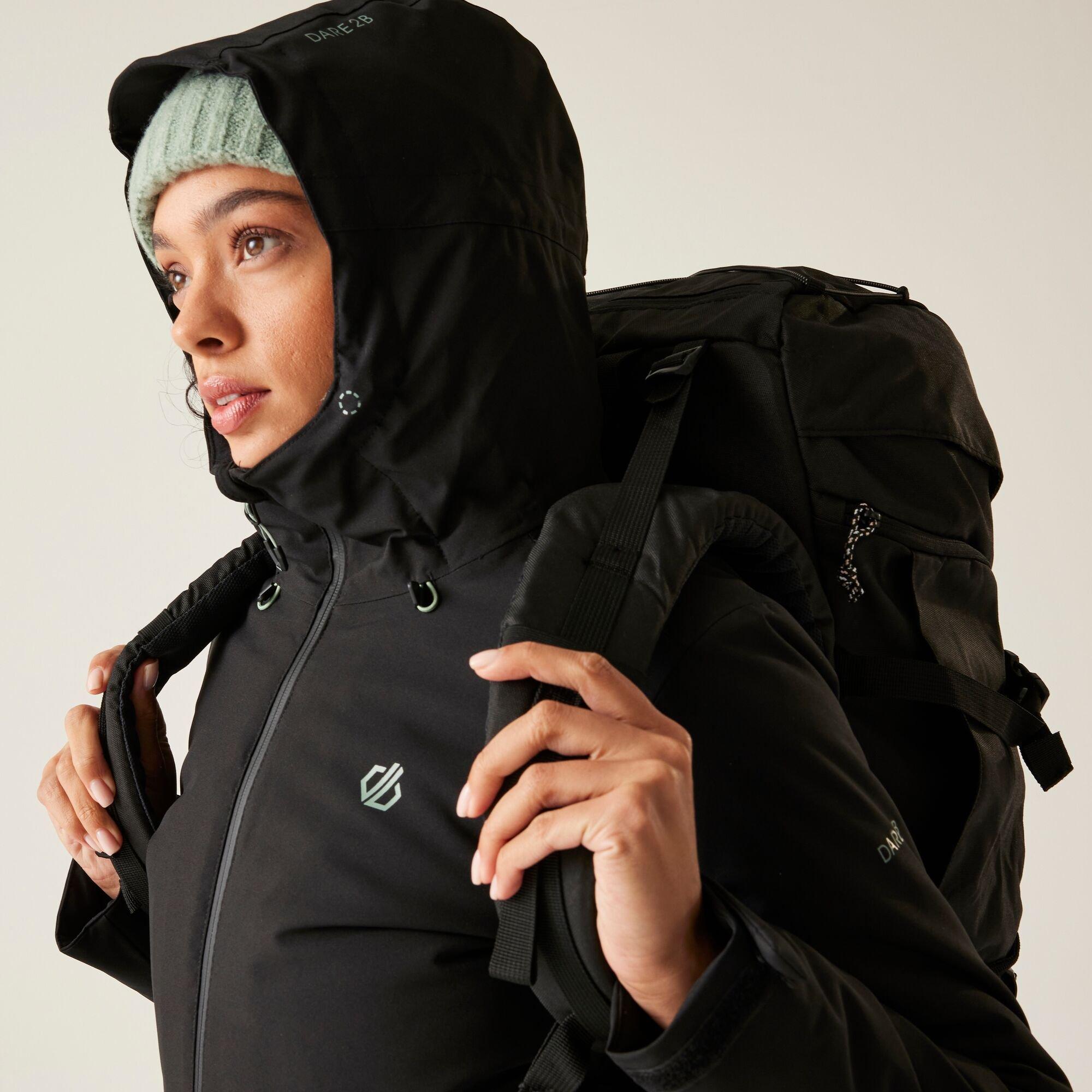 Black - Dare 2b - Women's Torrek Blaze Waterproof Insulated Jacket - 9