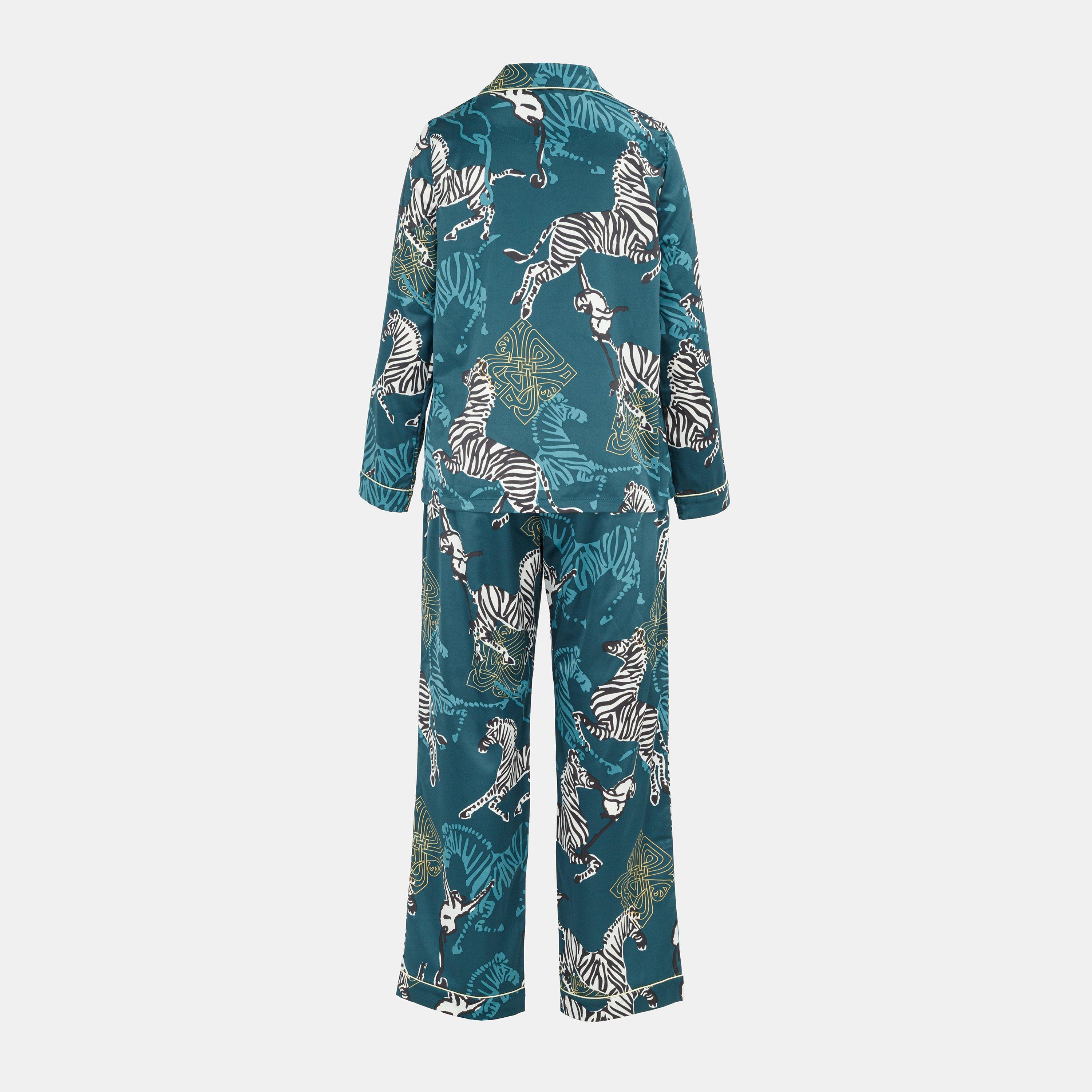 Zebra - Biba - Women's Rever Pyjama Long Sleeve Top - 2