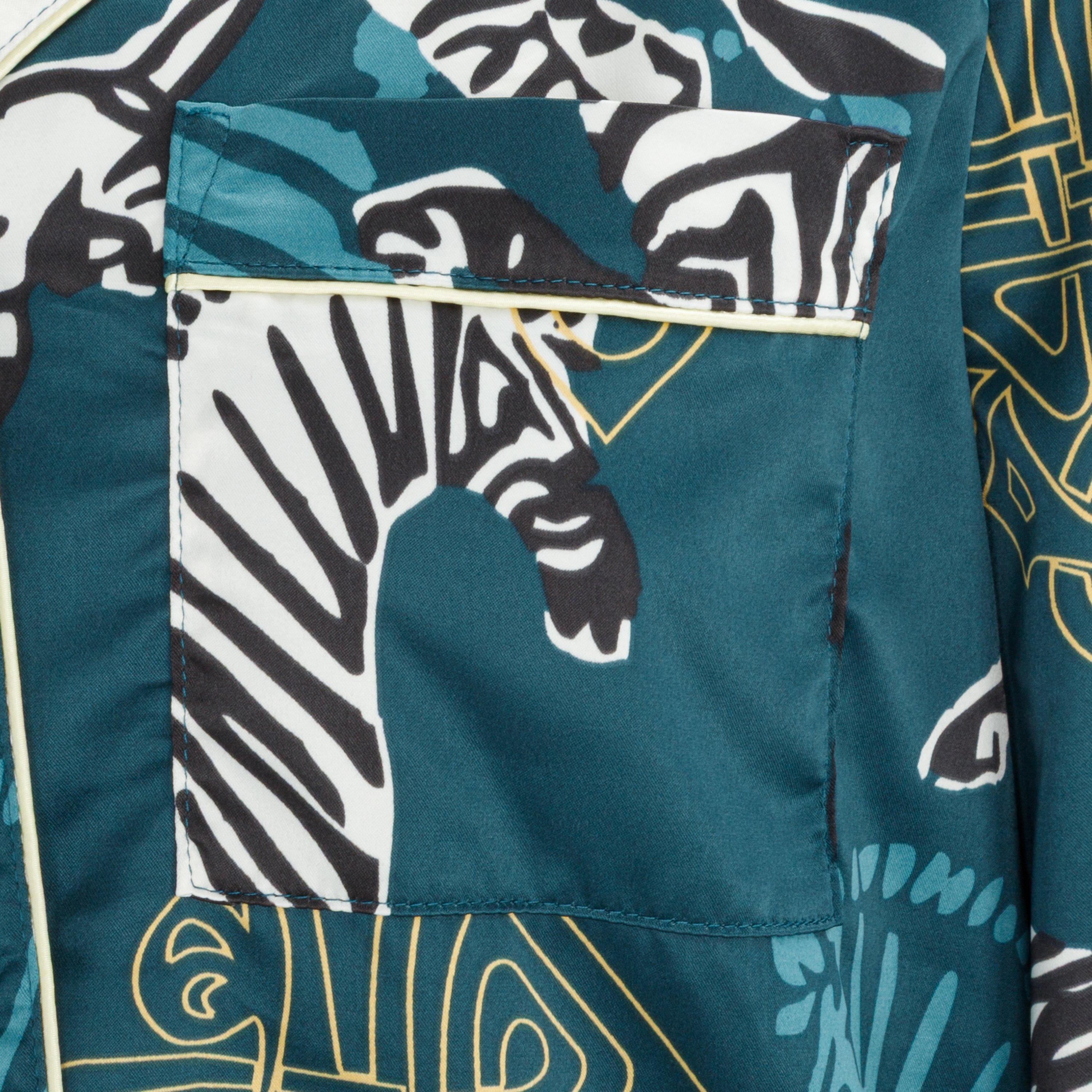 Zebra - Biba - Women's Rever Pyjama Long Sleeve Top - 4