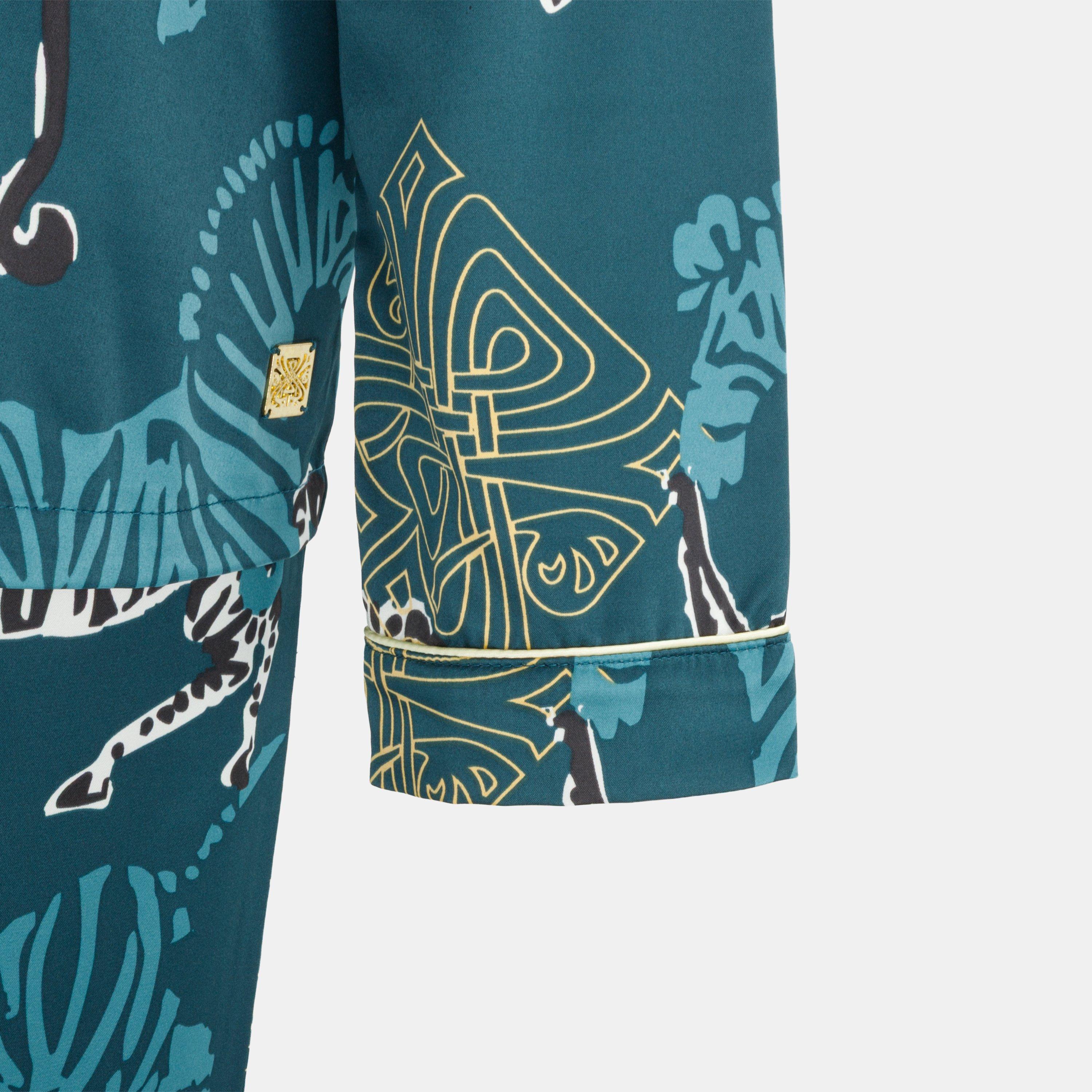 Zebra - Biba - Women's Rever Pyjama Long Sleeve Top - 5