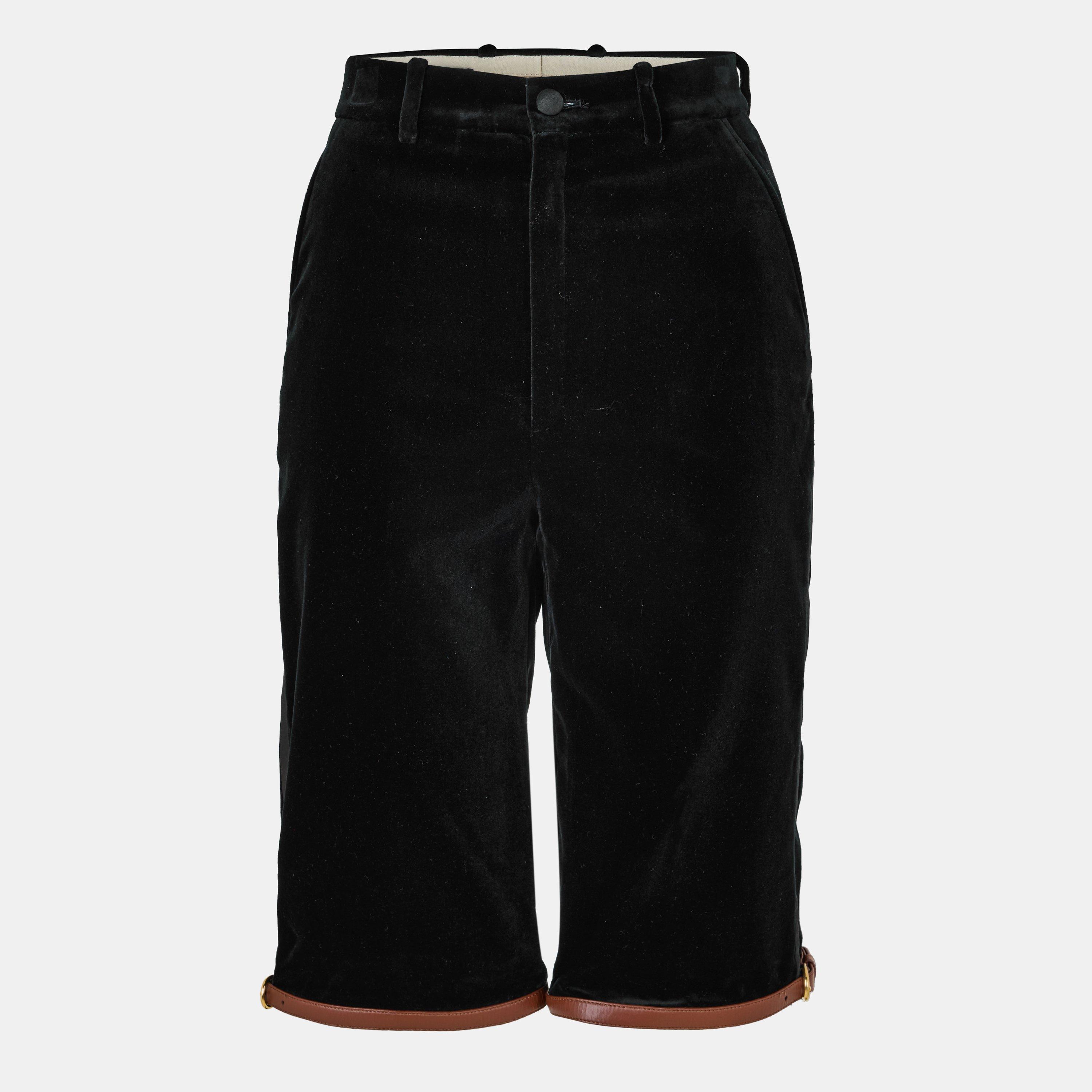Black/Mix - Gucci - Women's Bermuda Tailored Chino Shorts - 1