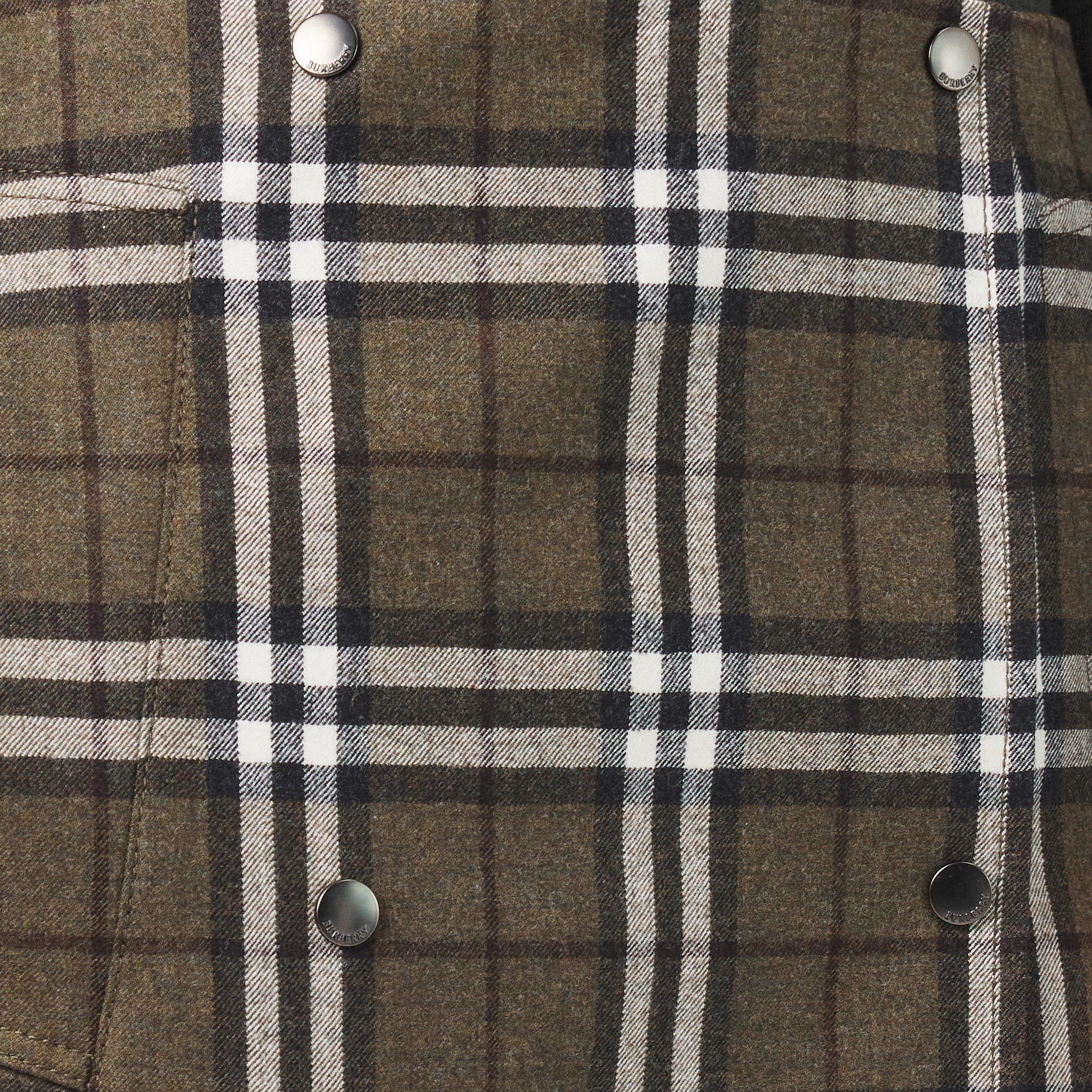 Shrub/ Ip Check - Burberry - Women's Burb Check Mini Skirt - 5