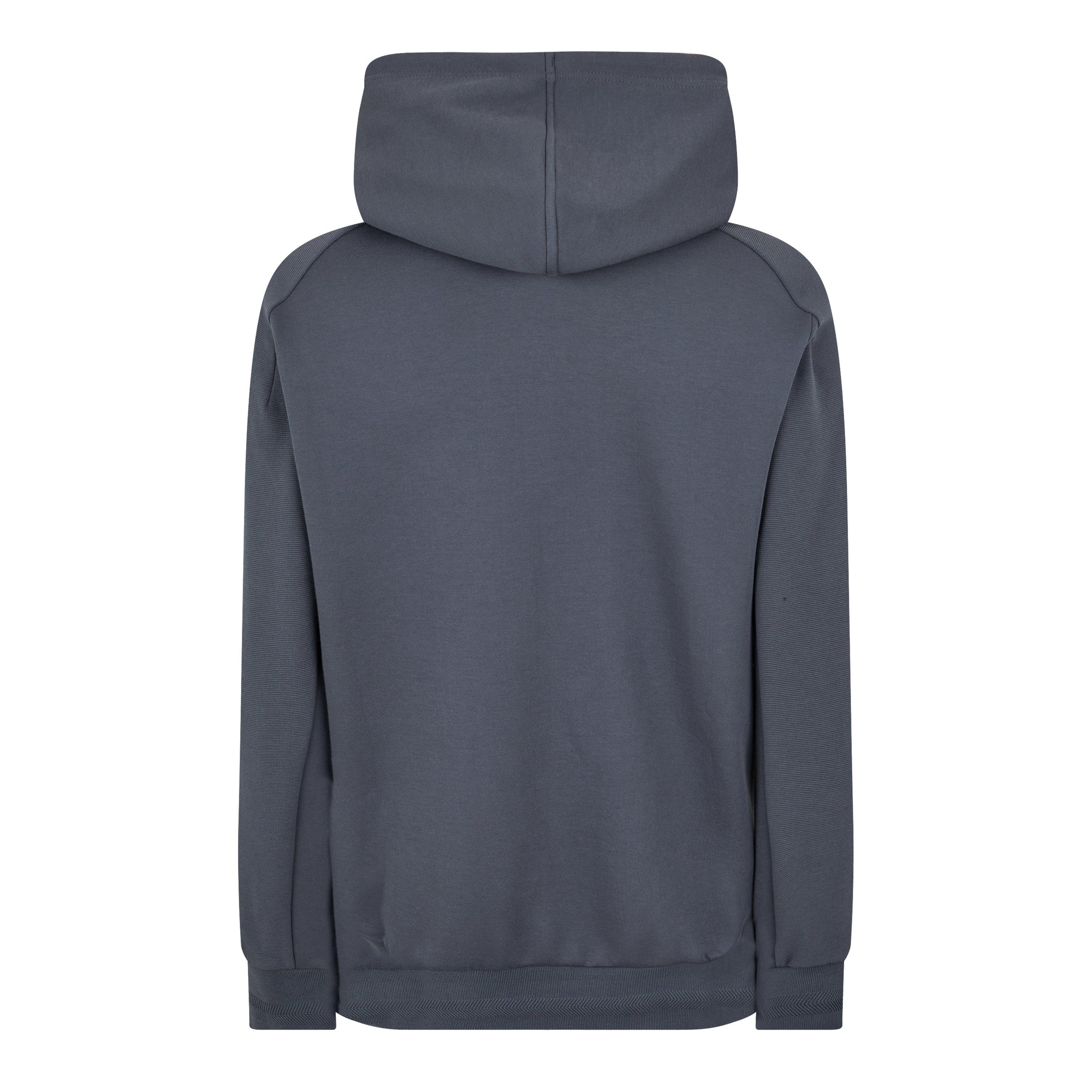 Grey - Macron - Welsh Rugby Union Athleisure Zip Hoodie - 2