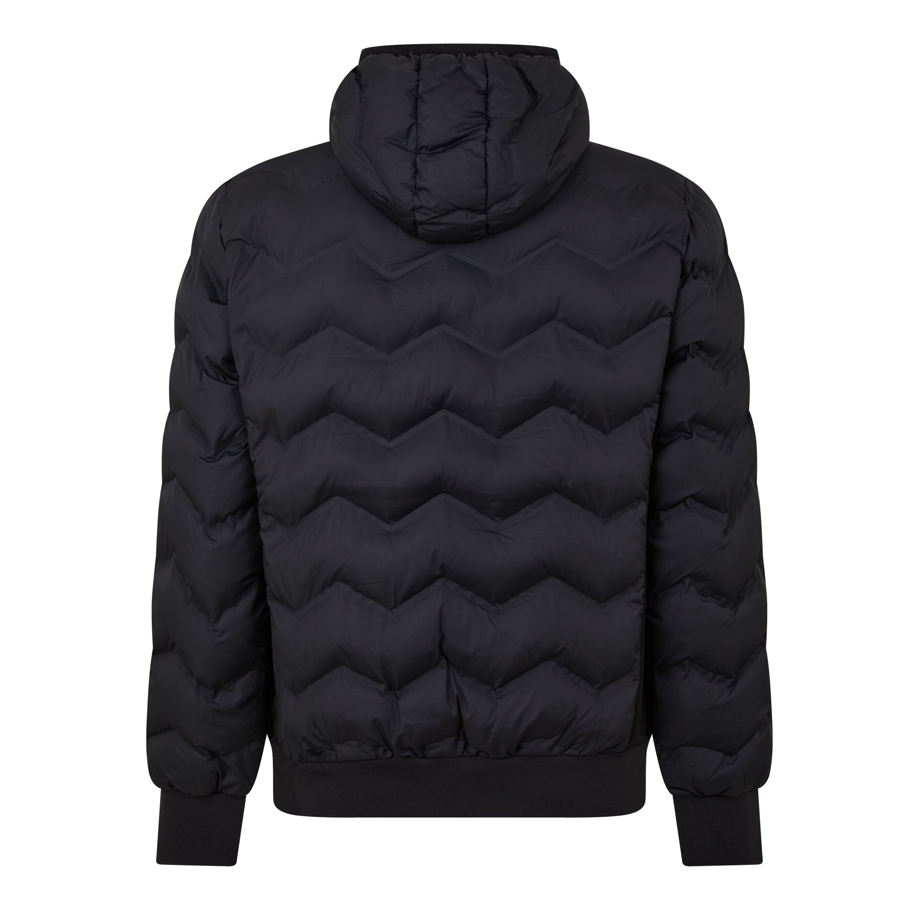 Black - Macron - Wales Rugby Anthem Zip Hoodie - 2