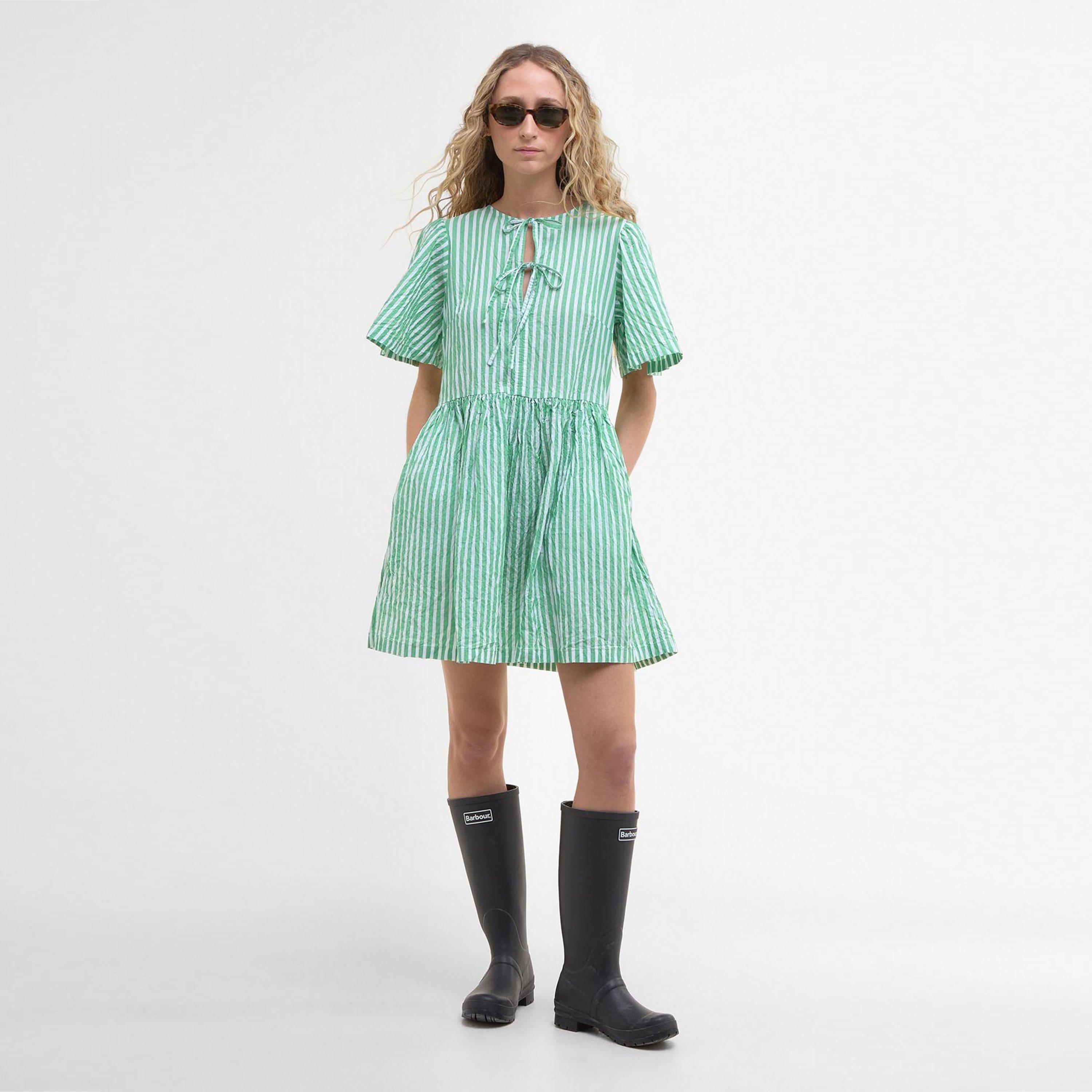Kelly Green - Barbour - Women's Daison Mini Dress - 5