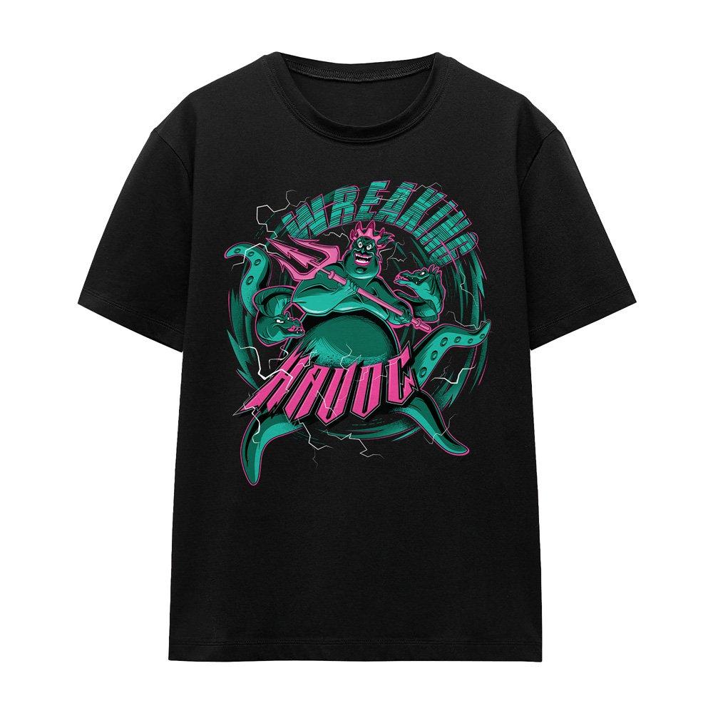 Black - Disney - Ursula Wreaking Havoc The Little Mermaid T-Shirt - 4
