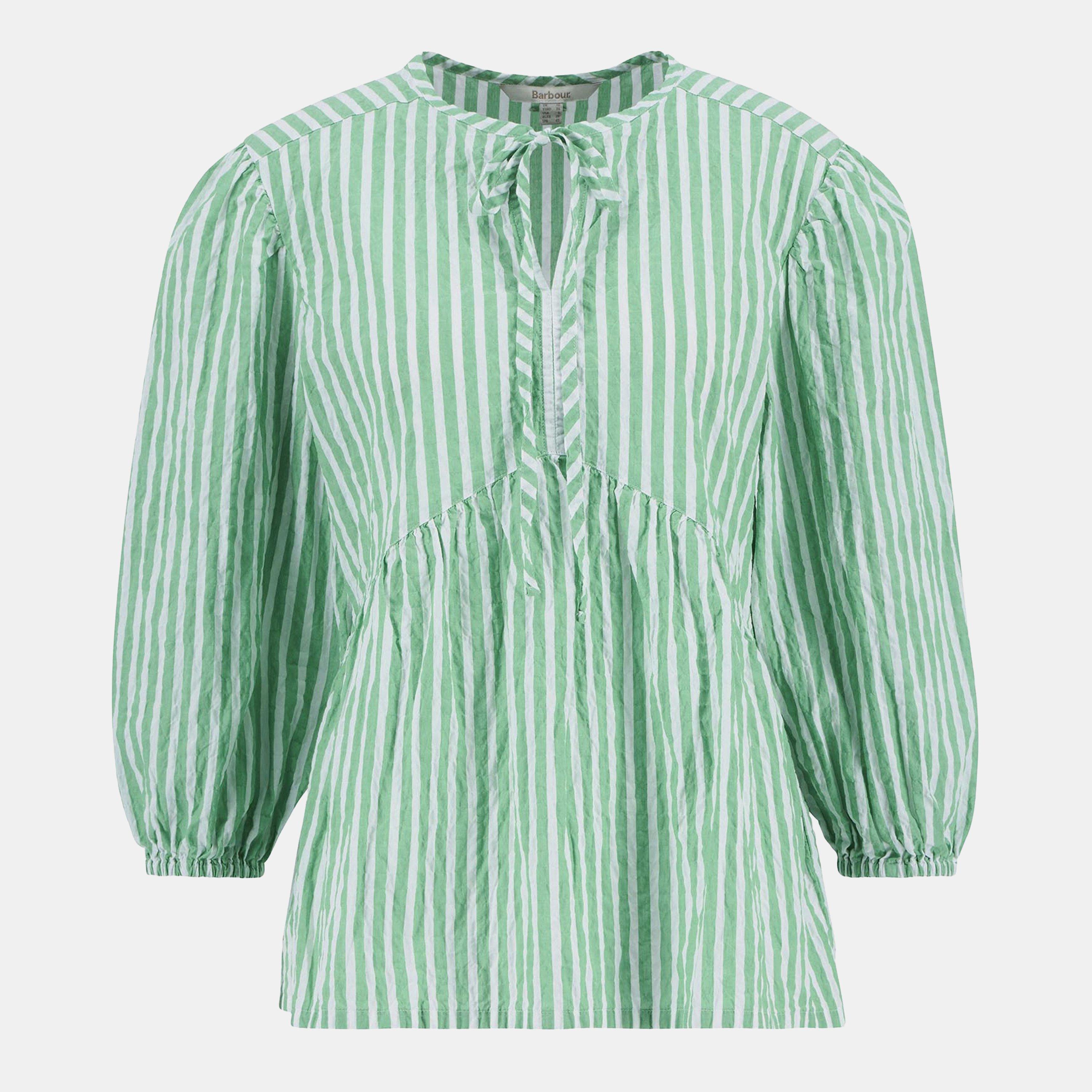 Kelly Green - Barbour - Women's Daison Peplum Top - 1
