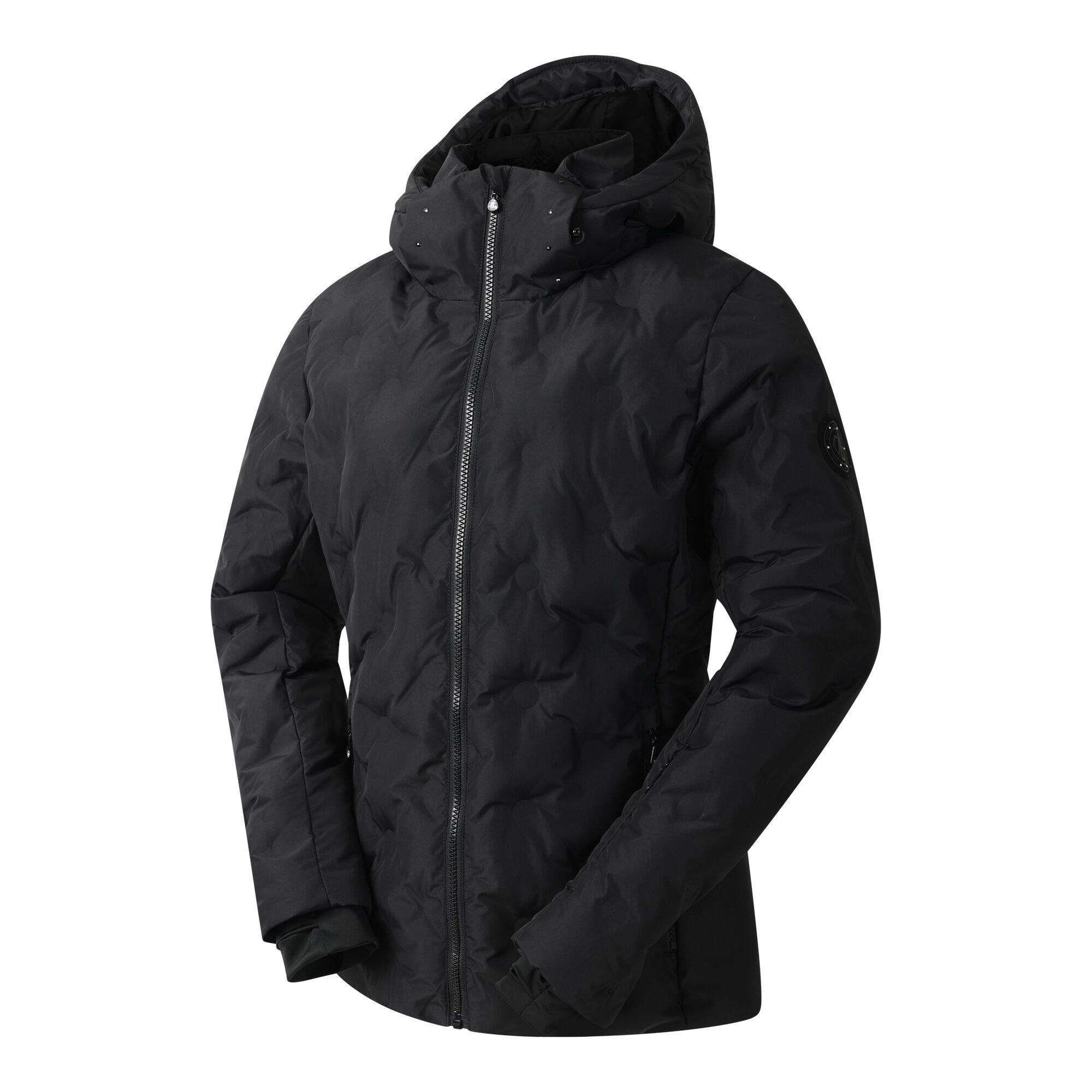 Black - Dare 2b - Women's Enfold Heat-Sealed Detachable Hood Insulated Waterproof Jacket - 11