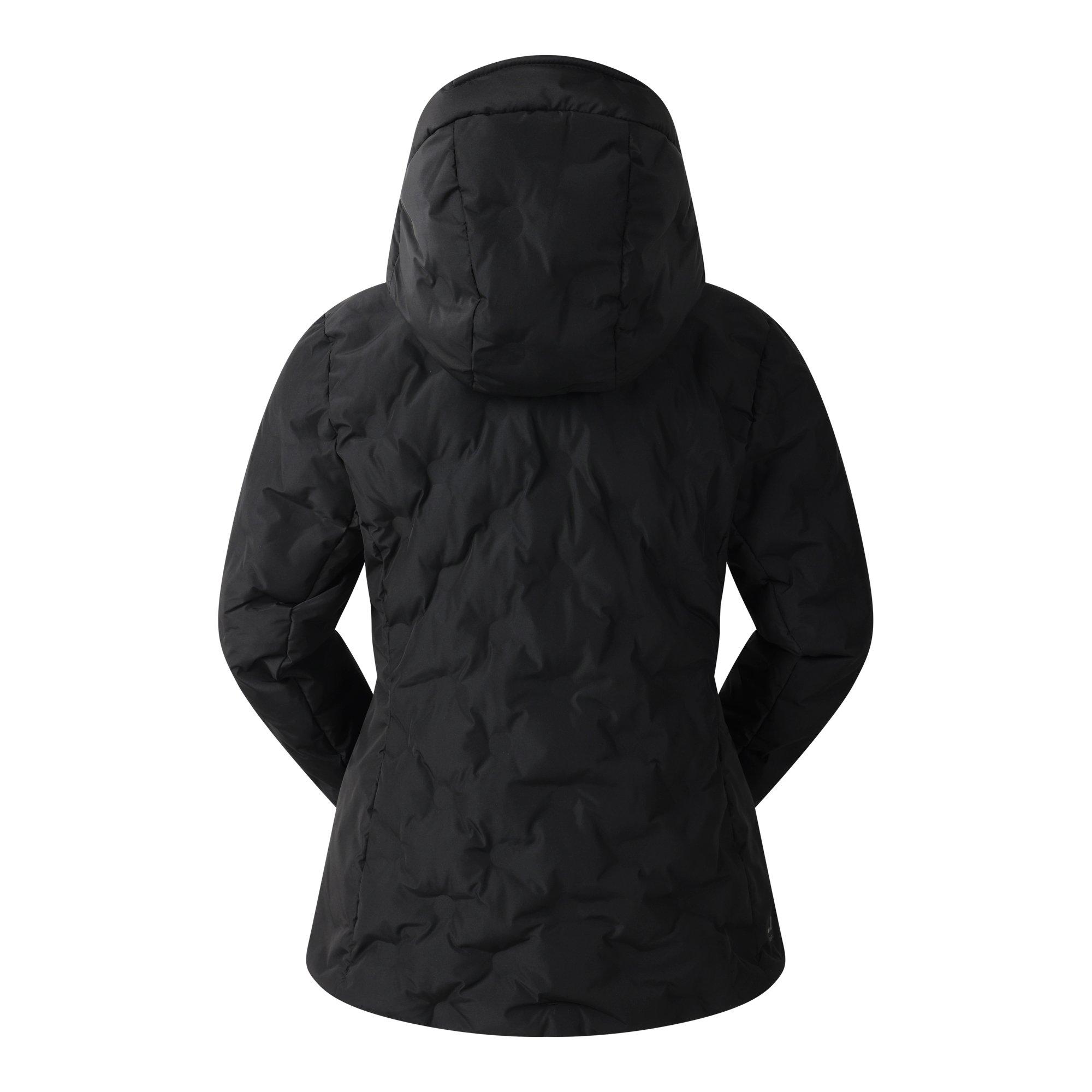 Black - Dare 2b - Women's Enfold Heat-Sealed Detachable Hood Insulated Waterproof Jacket - 12