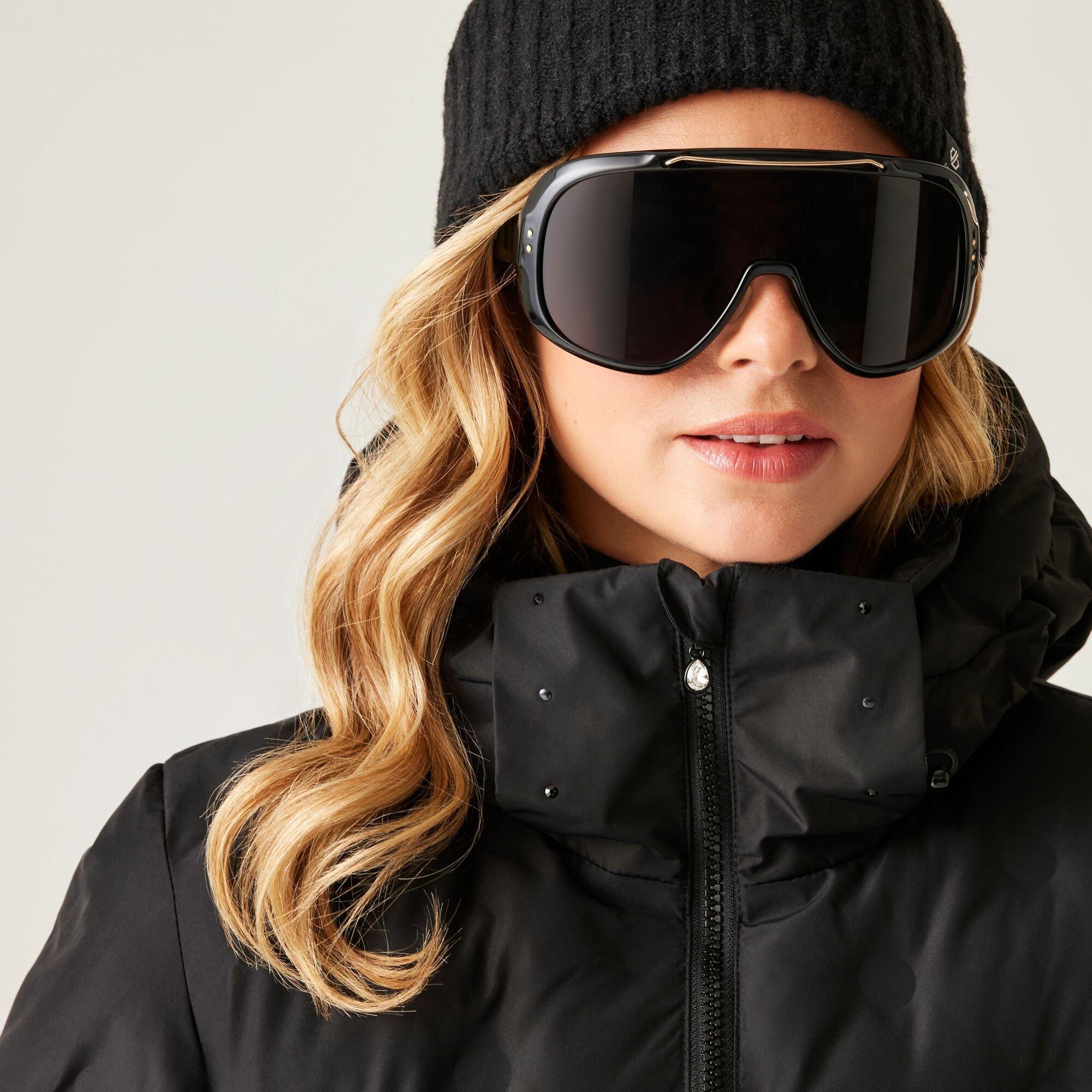 Black - Dare 2b - Women's Enfold Heat-Sealed Detachable Hood Insulated Waterproof Jacket - 5