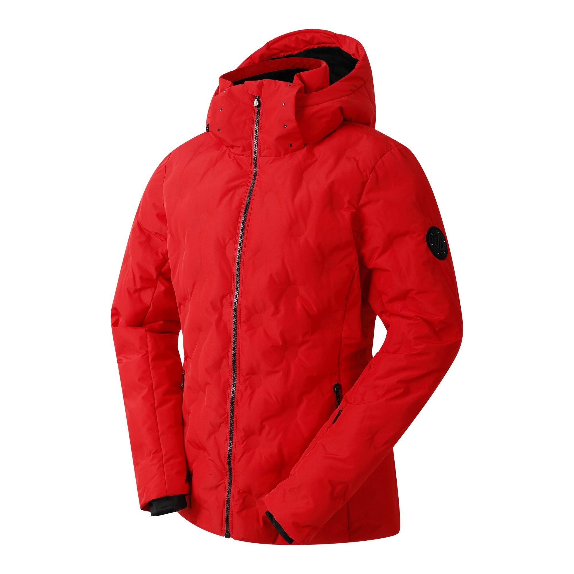 True Red - Dare 2b - Women's Enfold Heat-Sealed Detachable Hood Insulated Waterproof Jacket - 11