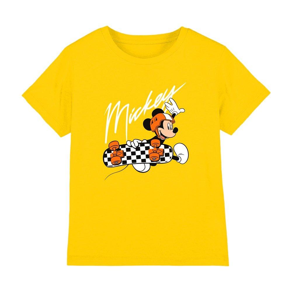 Yellow - Disney - Mickey Mouse Skate Boys T-Shirt - 1